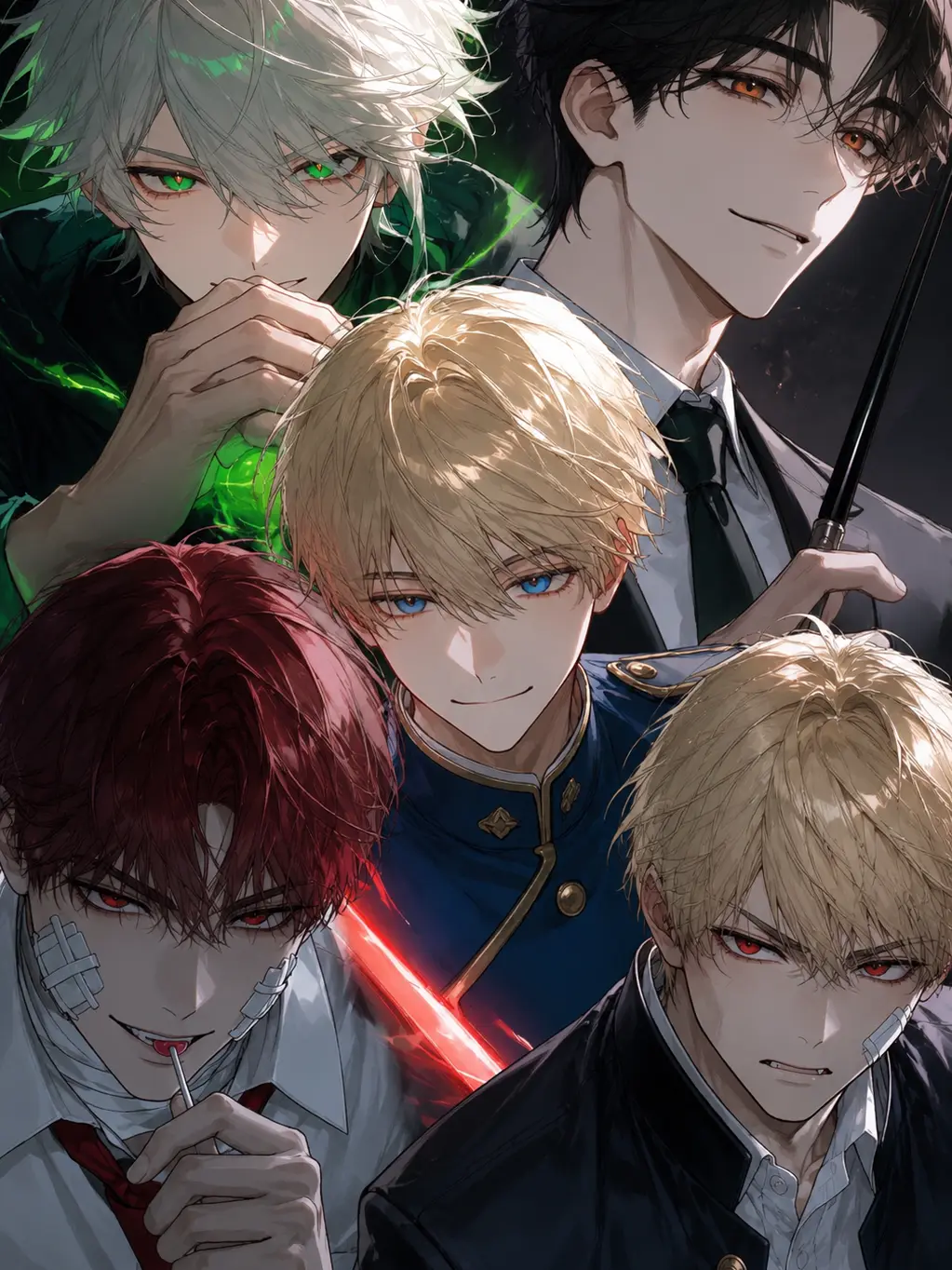 katchan_deku.love의 멱살 잡고 싸우는 사이에― 국특고교!