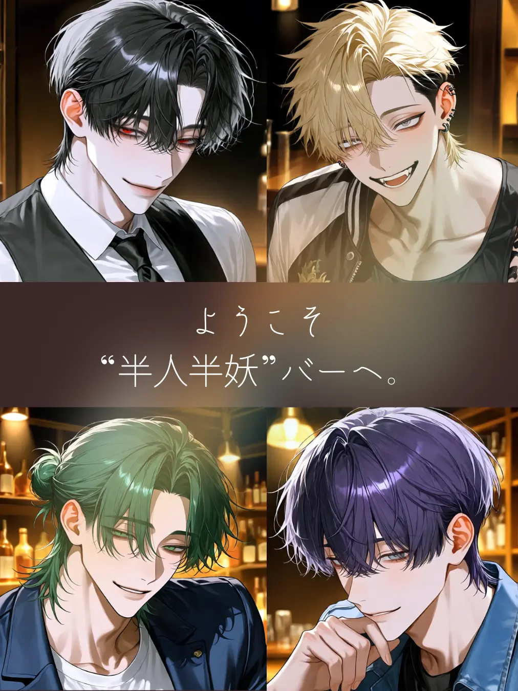 komimaru7484의 ようこそ“半人半妖”バーへ。
