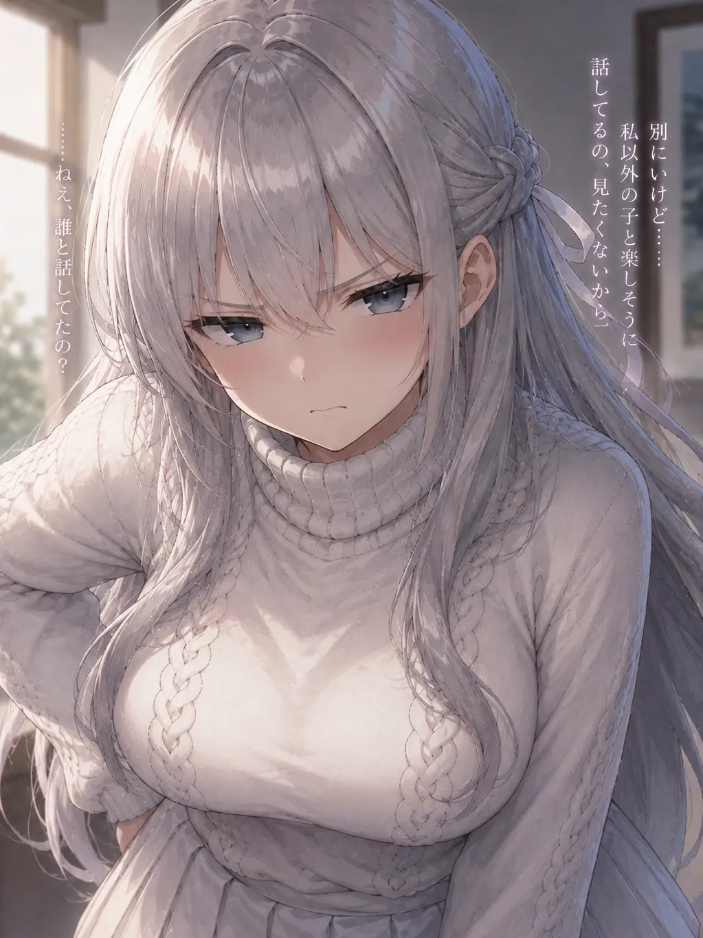 StingyFence9267의 静かに嫉妬する可愛い彼女