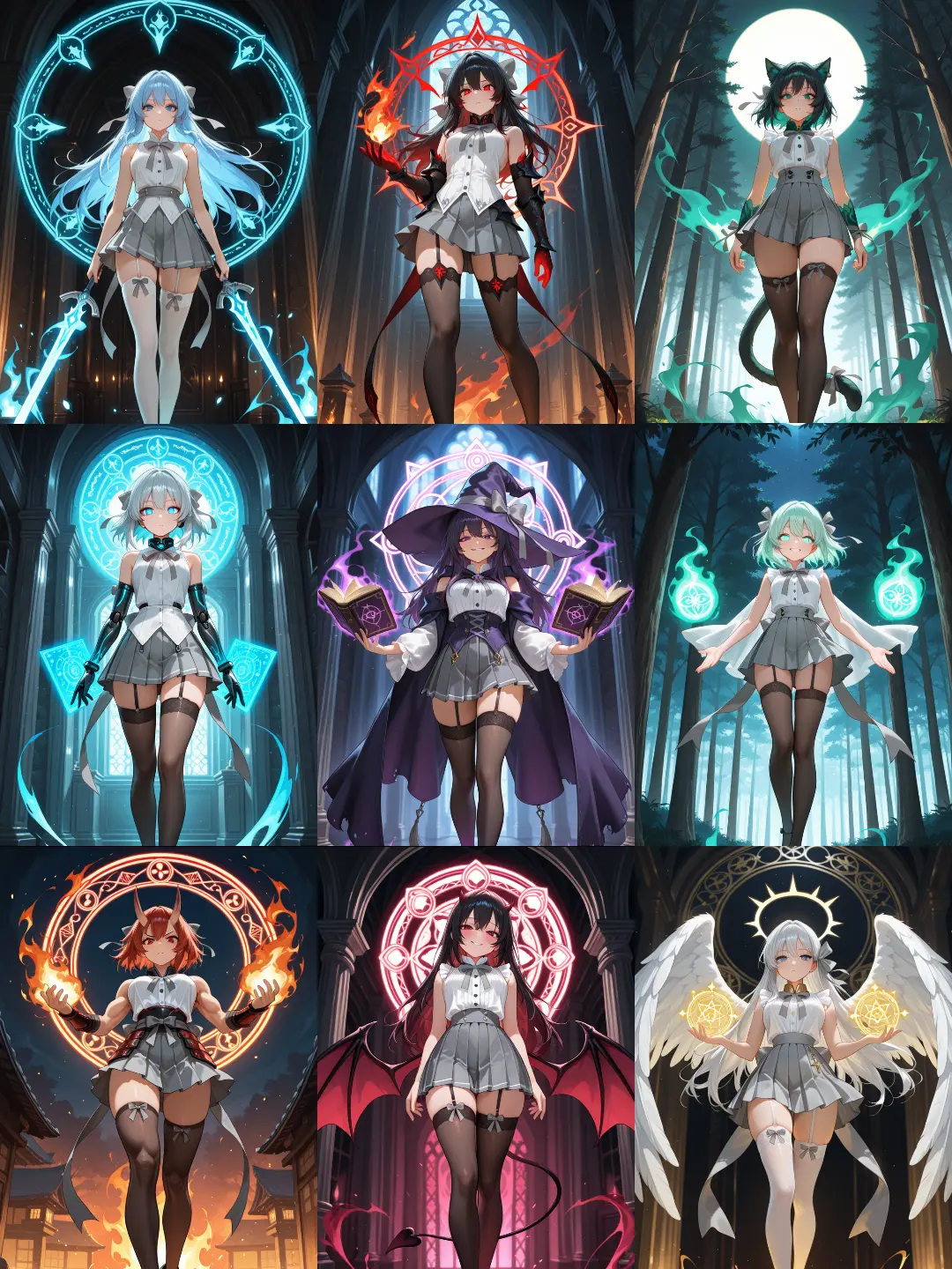 VapidBilby2357의 契約召喚者─9人の召喚獣─