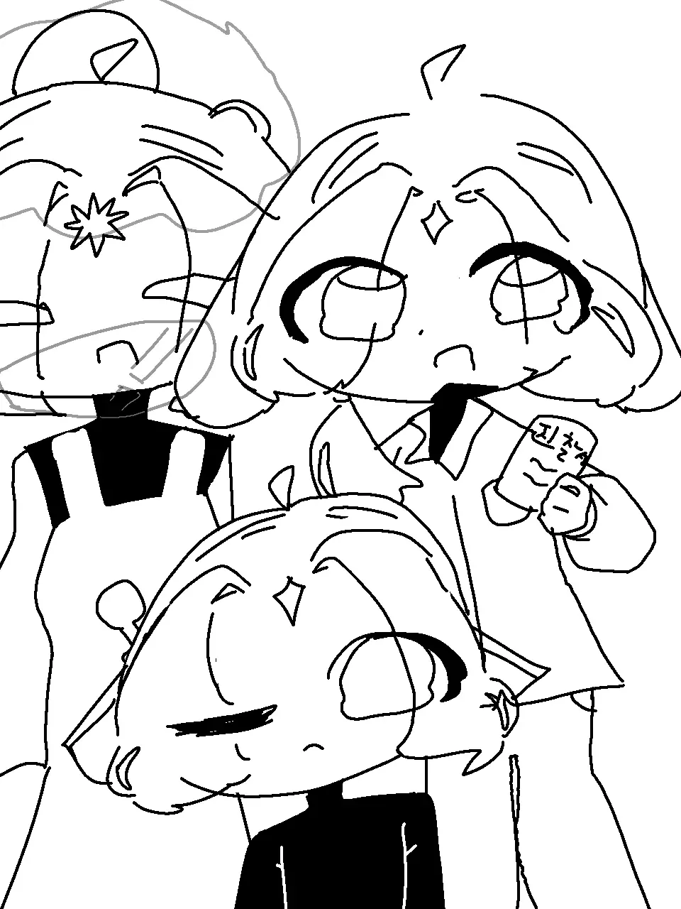 Misutpowder의 세쌍둥이 학교 선생님들