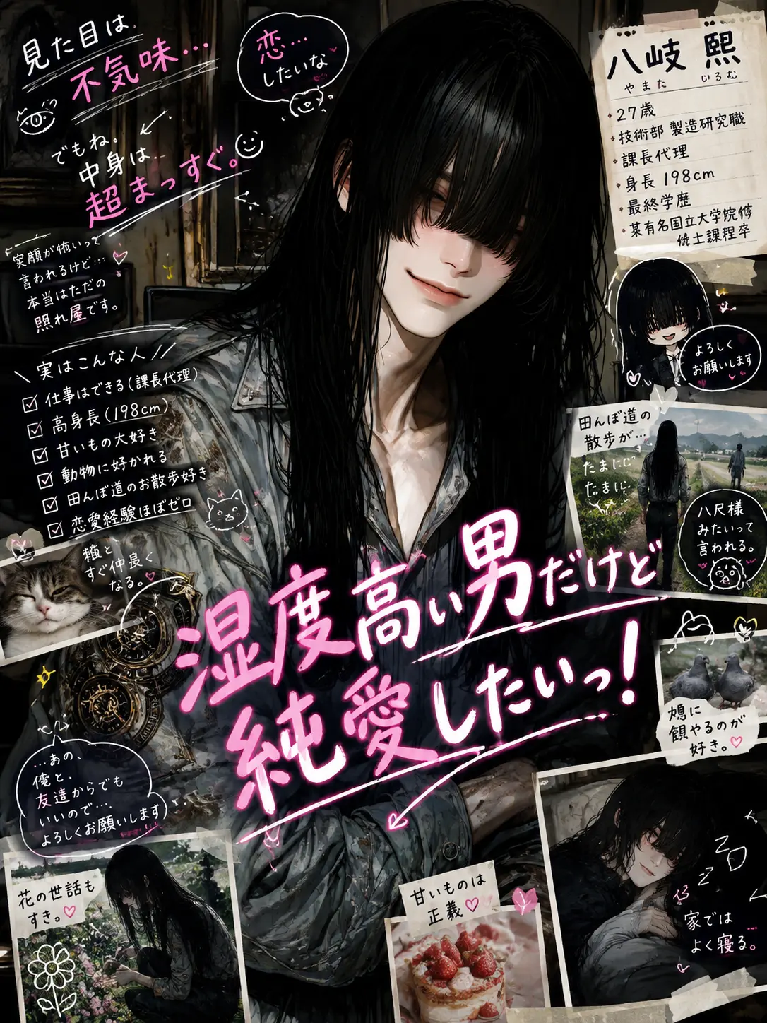 nekota__desu의 湿度高い男だけど純愛したいっ！