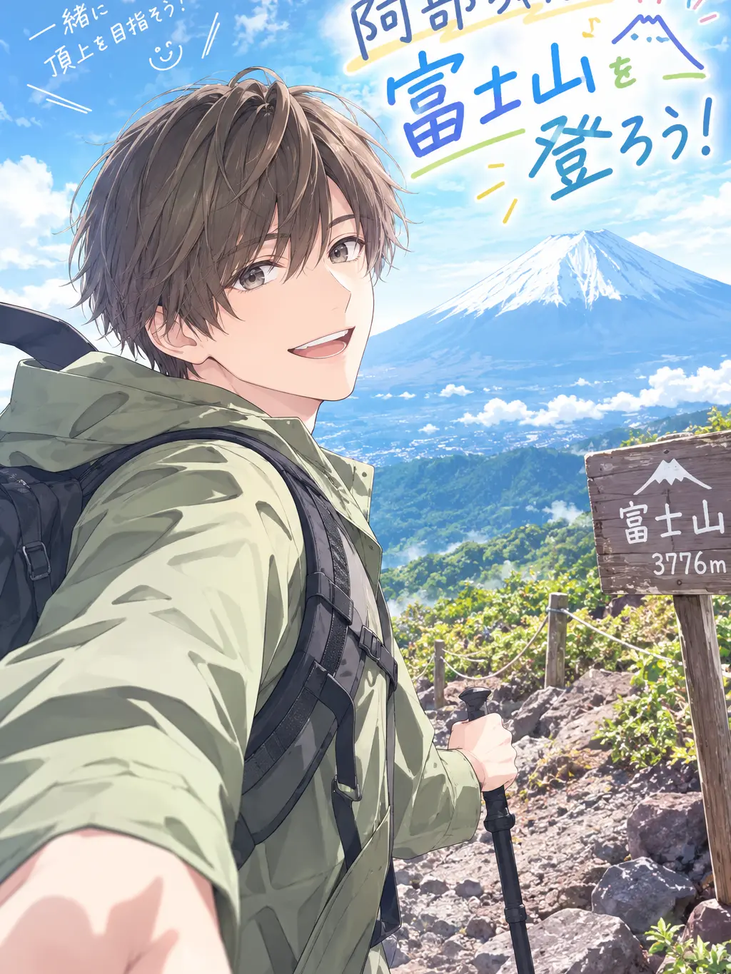 Sae_Itoshi_0909의 阿部ちゃんと富士山を登ろー