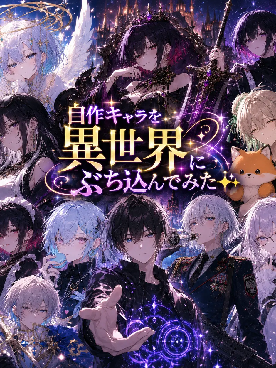 JYAGAJYAGA의 自作キャラを異世界にぶち込んでみた✨