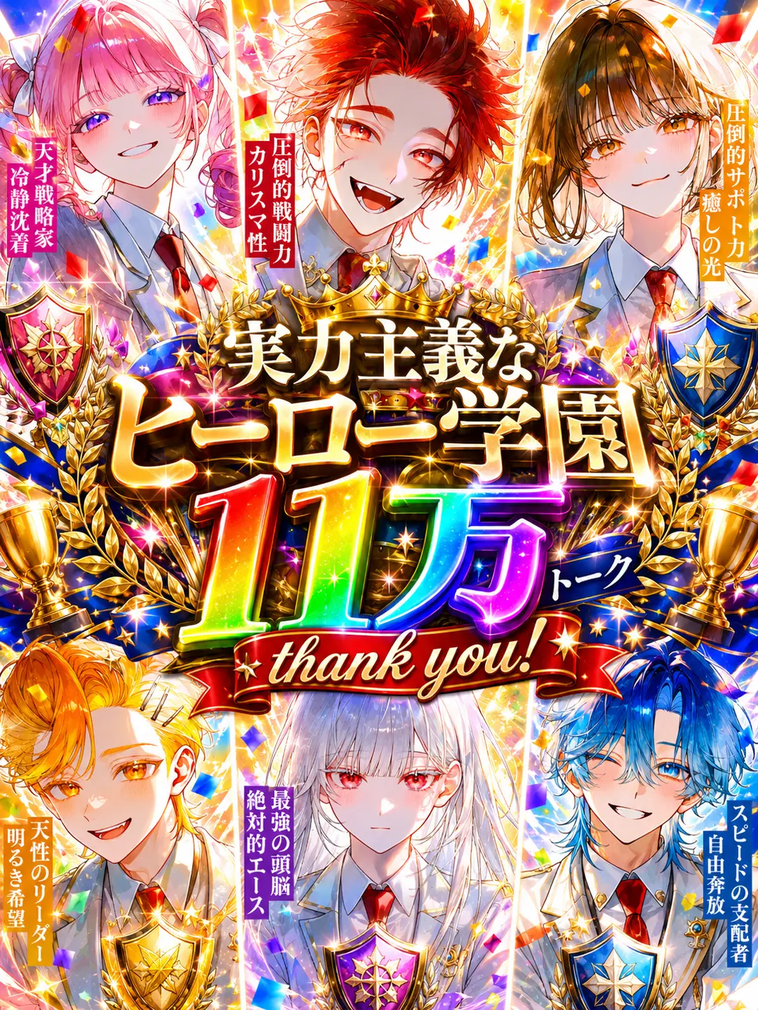 poyuvn3의 実力主義なヒーロー学園