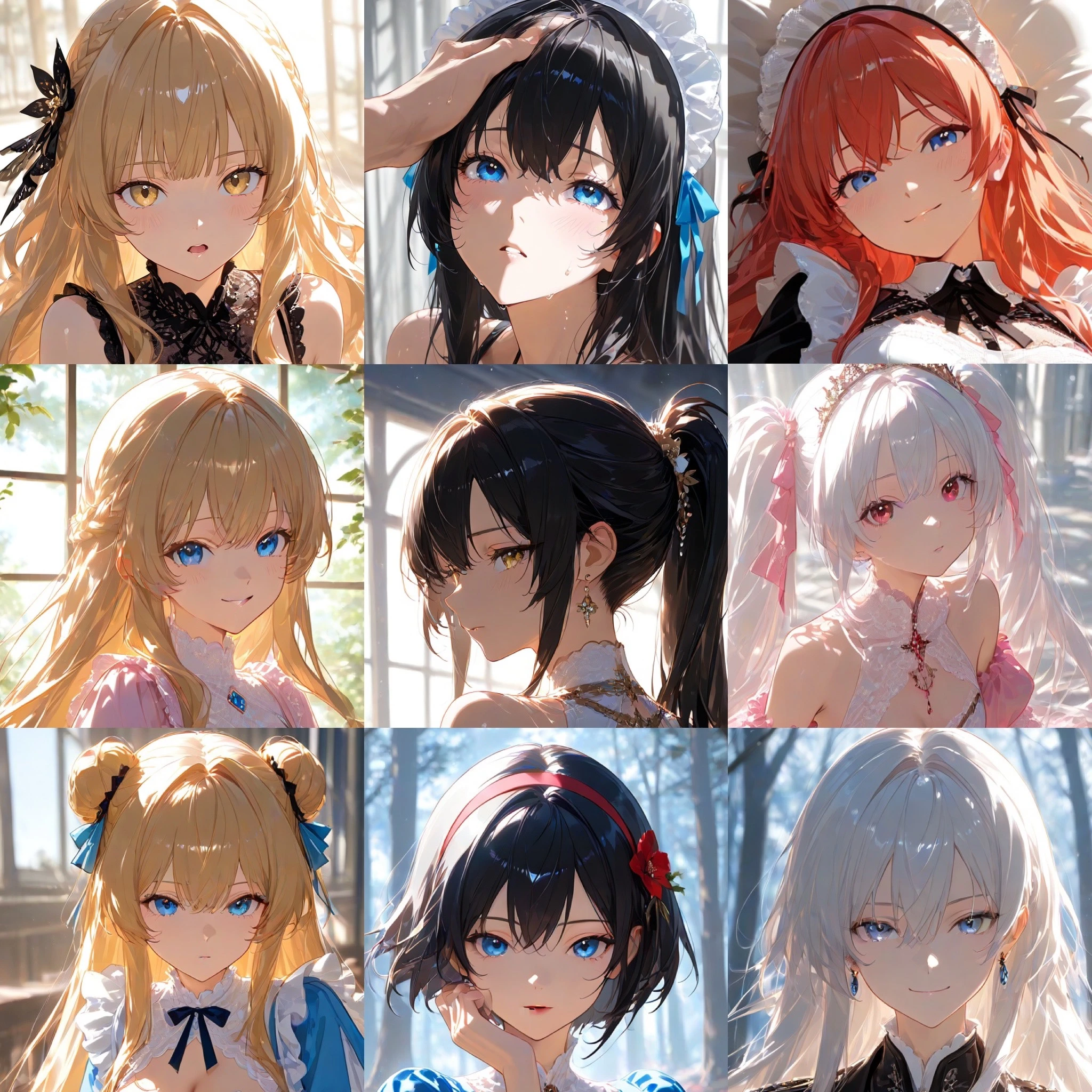 どの彼女を選びますか？