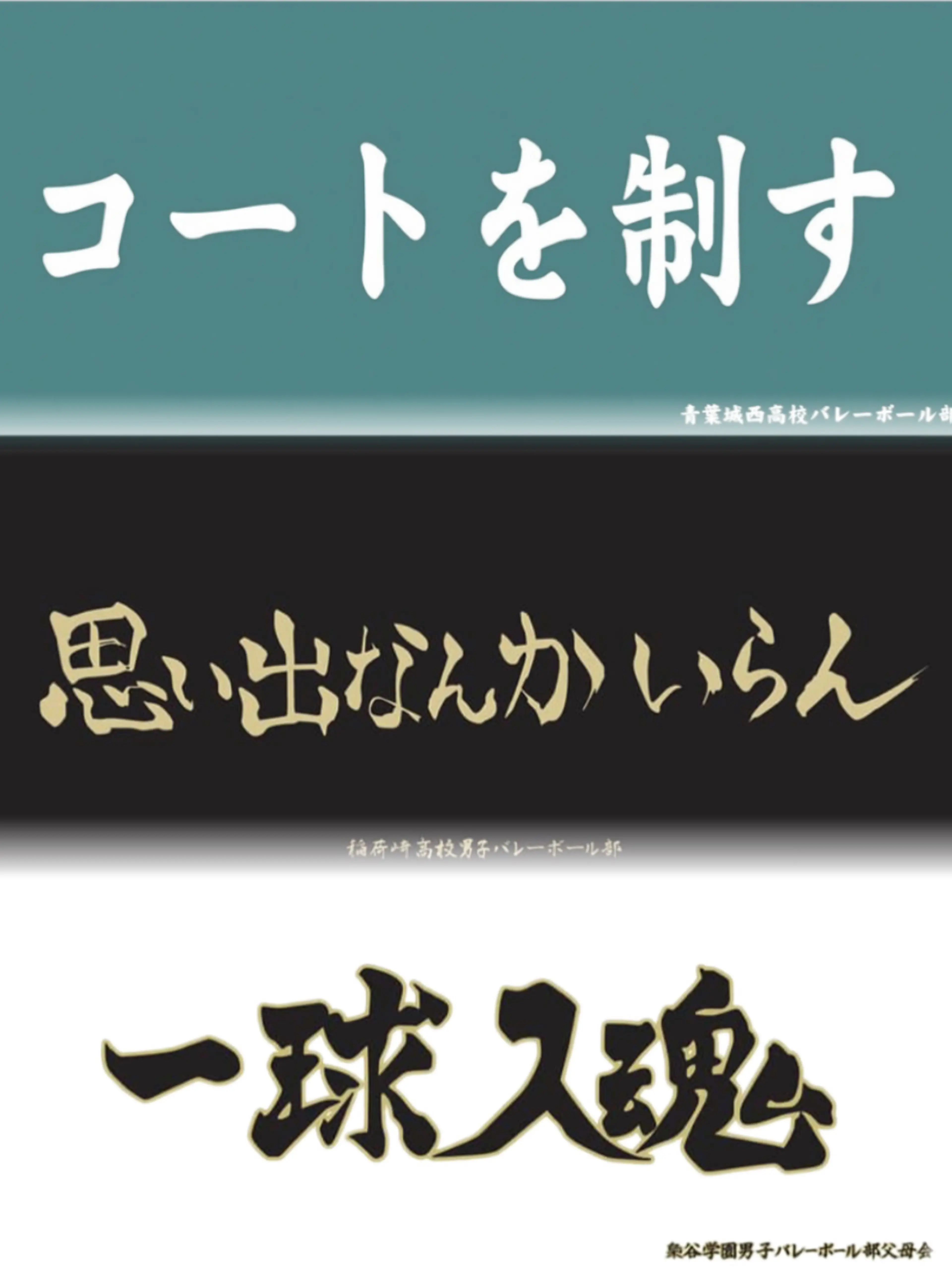 chuptan의 合同合宿~稲荷崎✖️青葉城西✖️梟谷~
