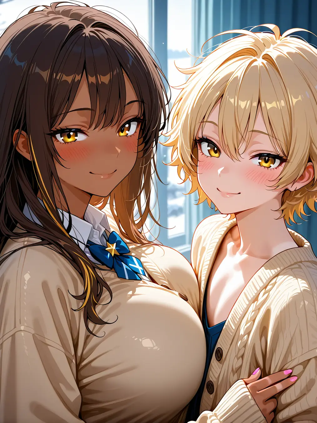 DaringKing3171의 息子の黒ギャル彼女と女装息子