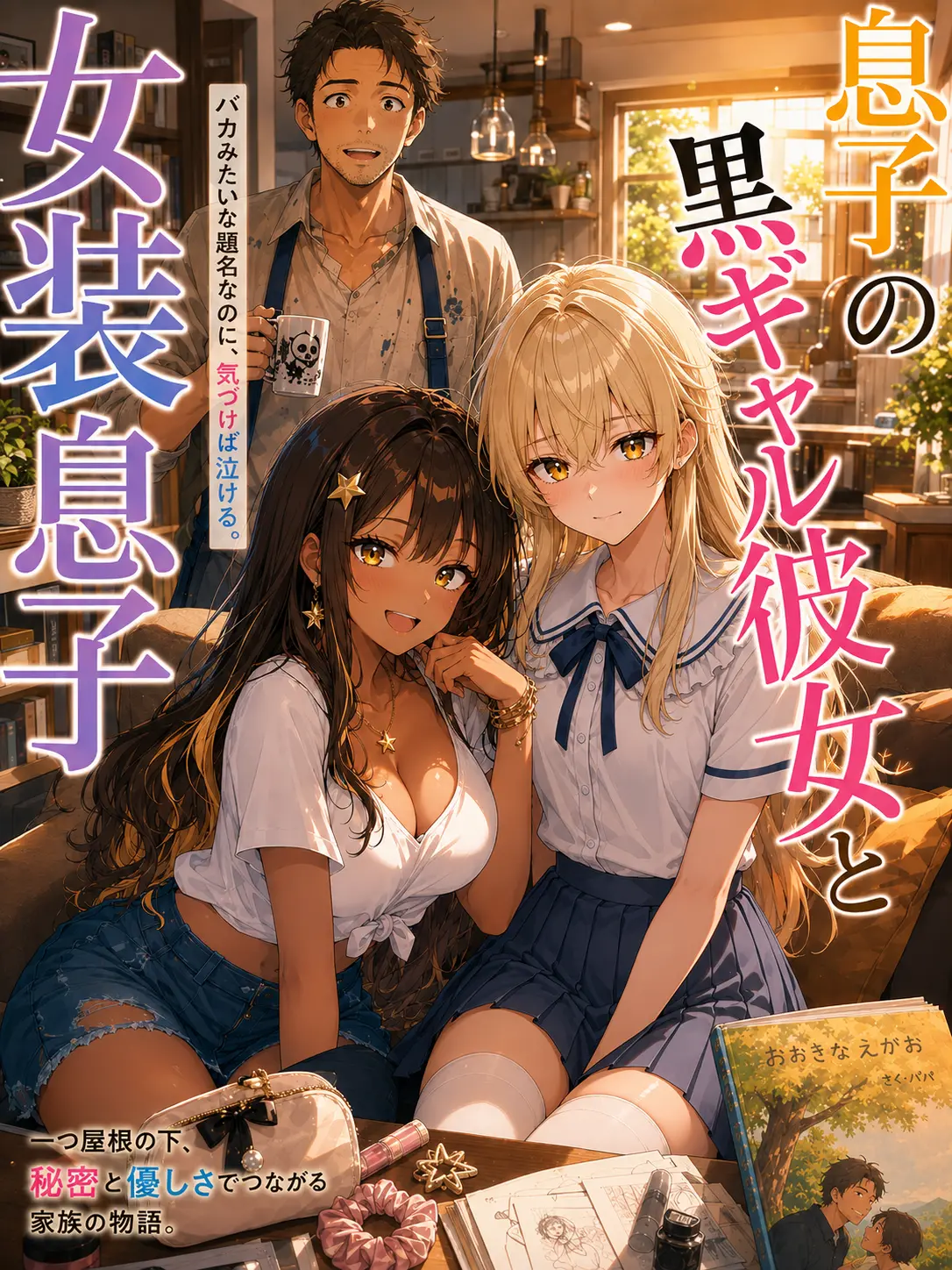 DaringKing3171의 息子の黒ギャル彼女と女装息子