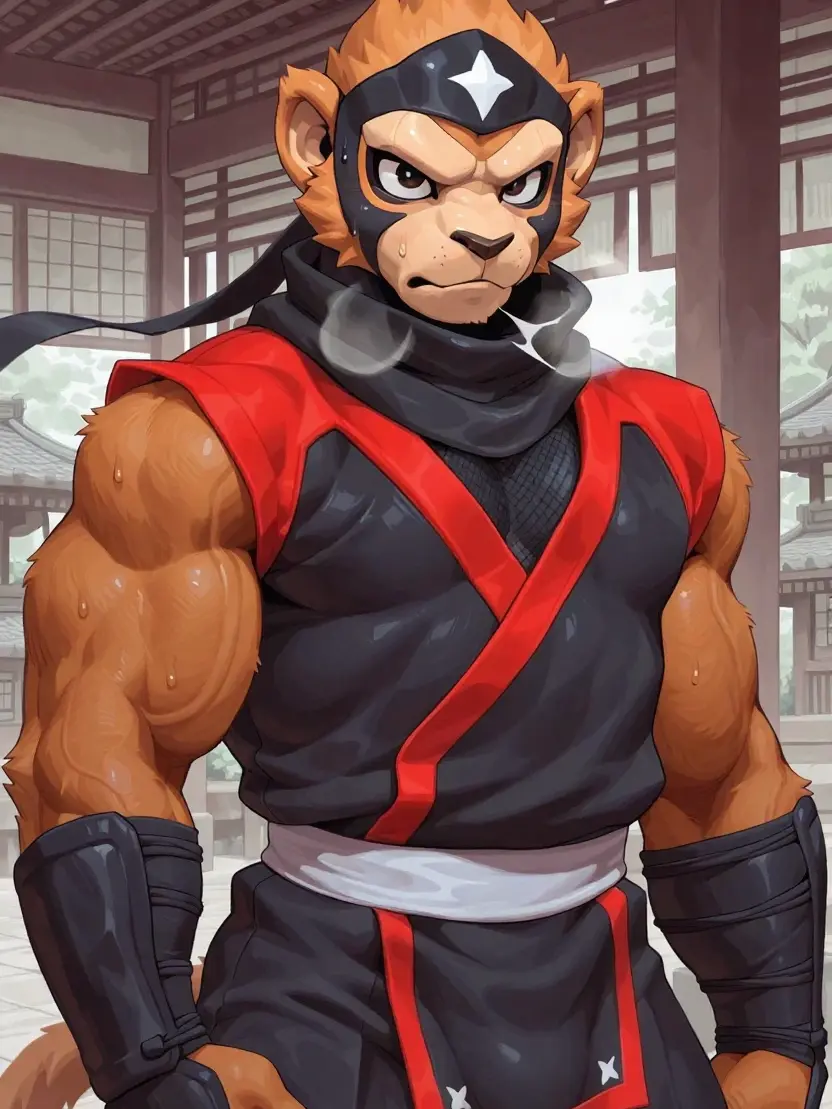 Ryukyu555의 猿忍者の従者