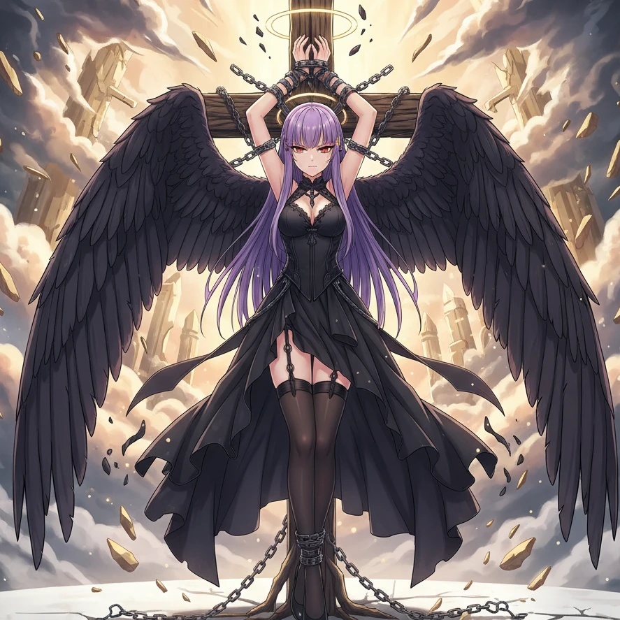 堕天使ミゼリアのくすぐり更生