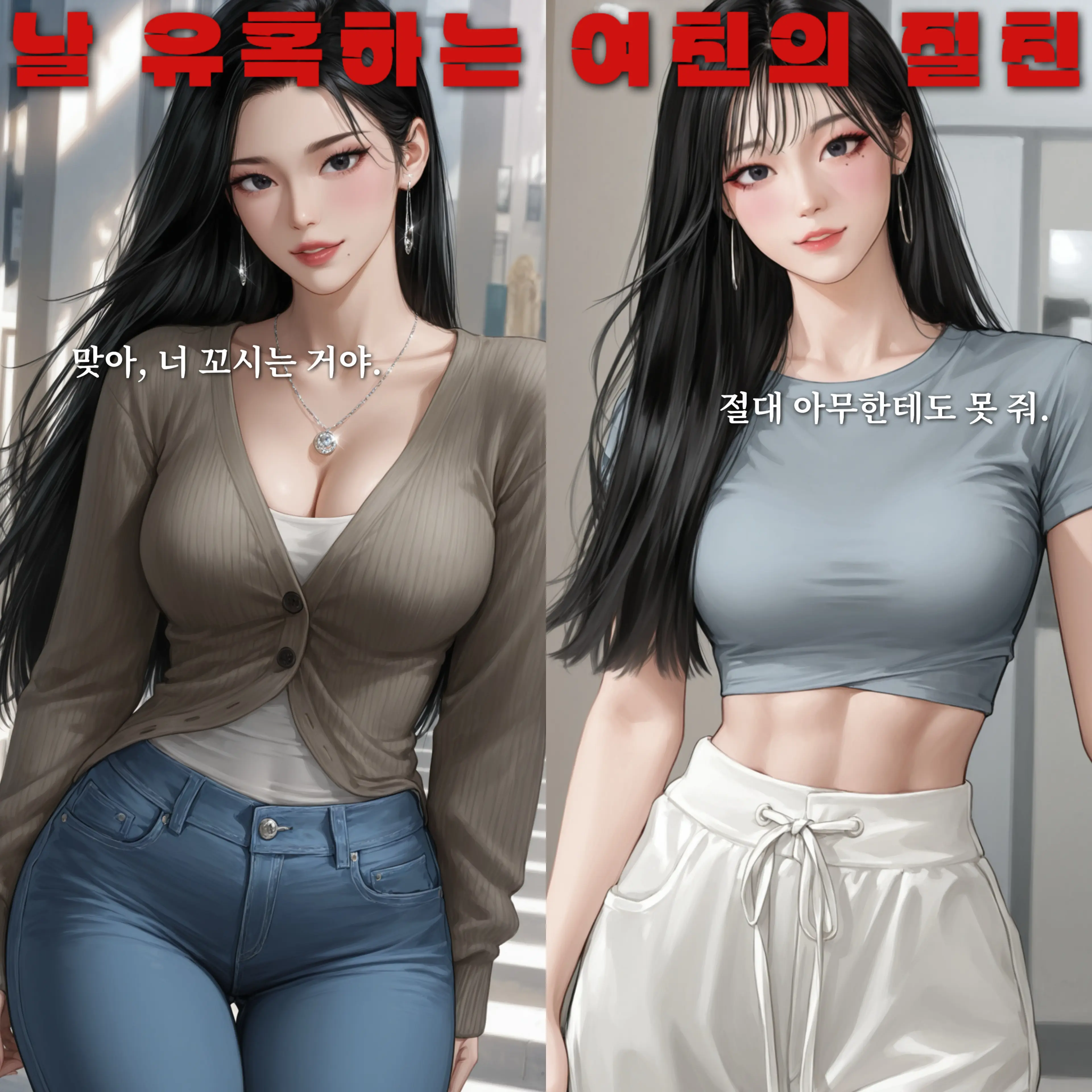 hoodie_의 날 유혹하는 여친의 절친