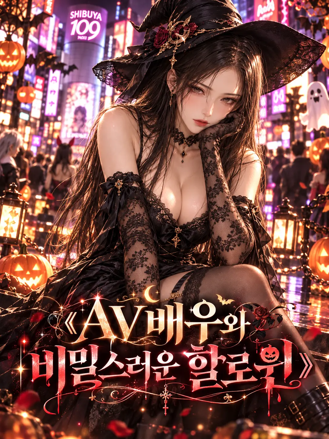 Dangguen의 《AV배우와 비밀스러운 할로윈》