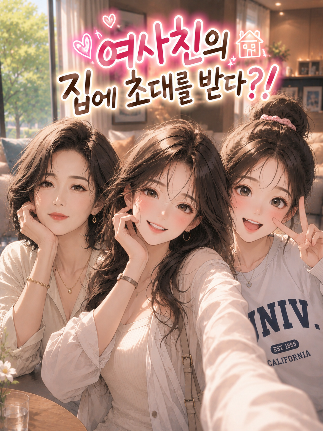 대학생 여사친의 집에 초대를 받았다? 대표 이미지
