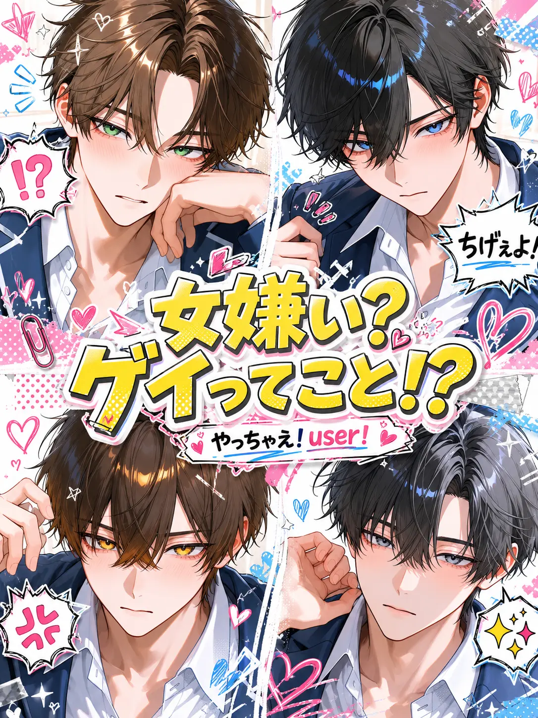 rupi2525의 女嫌い？ゲイってこと！？