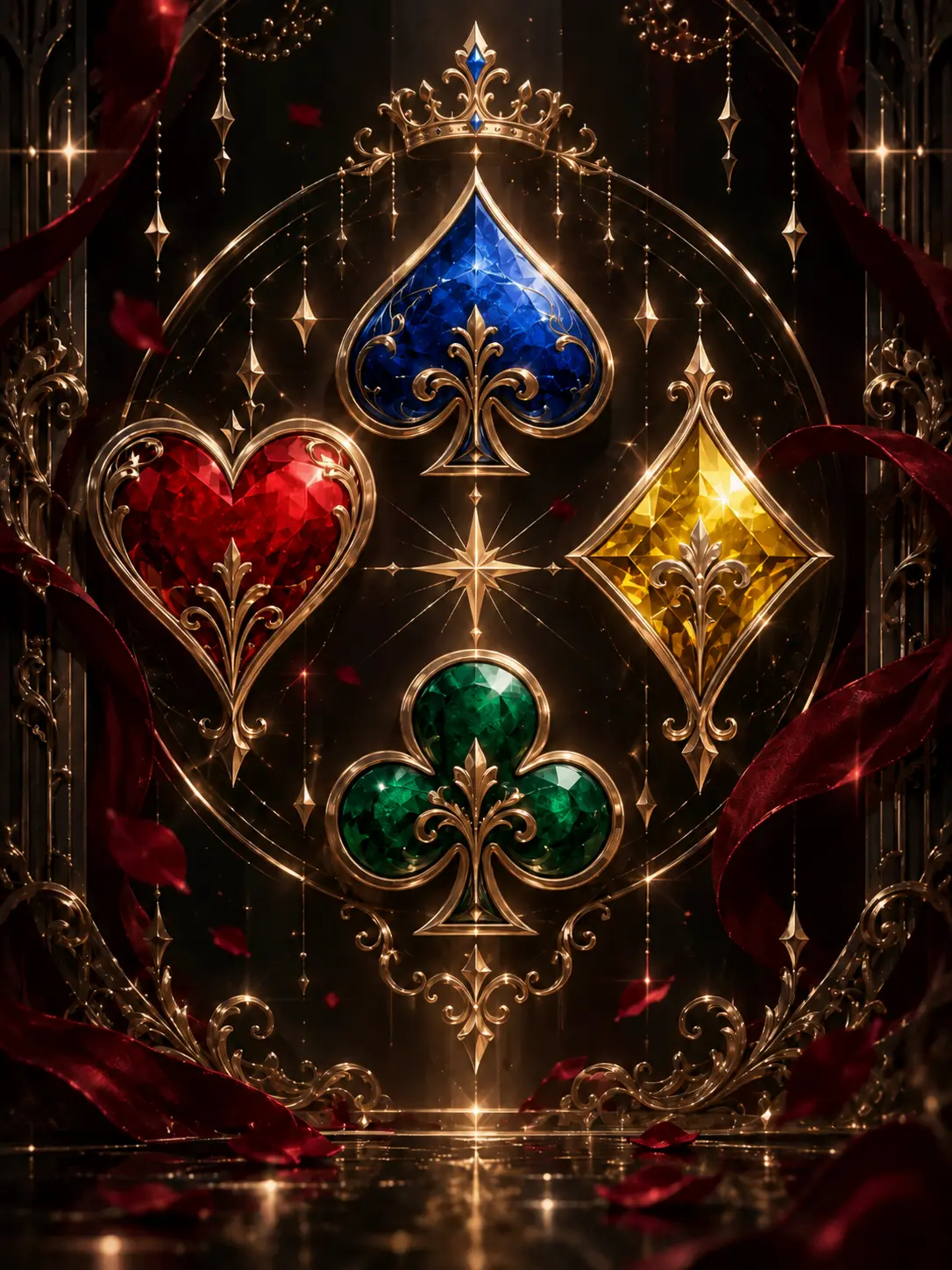 MauveMelon5944의 四つのスートの物語