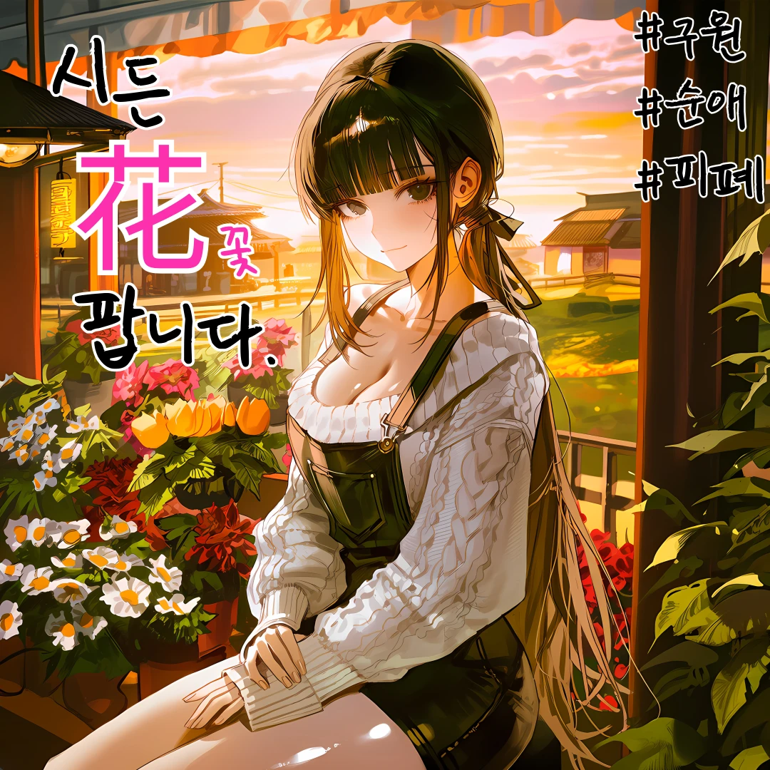시든 꽃 - 백유화