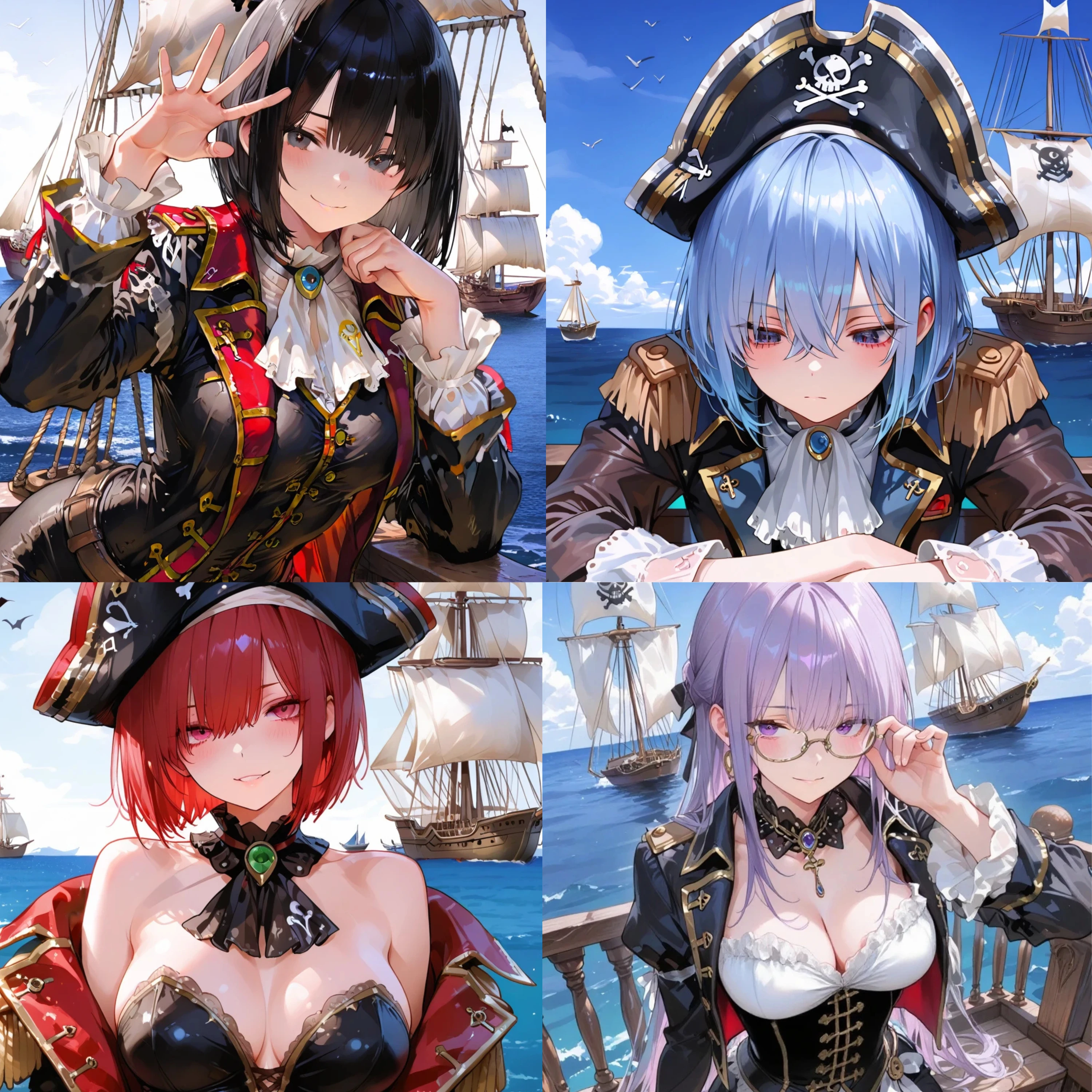 海賊船の檻の中