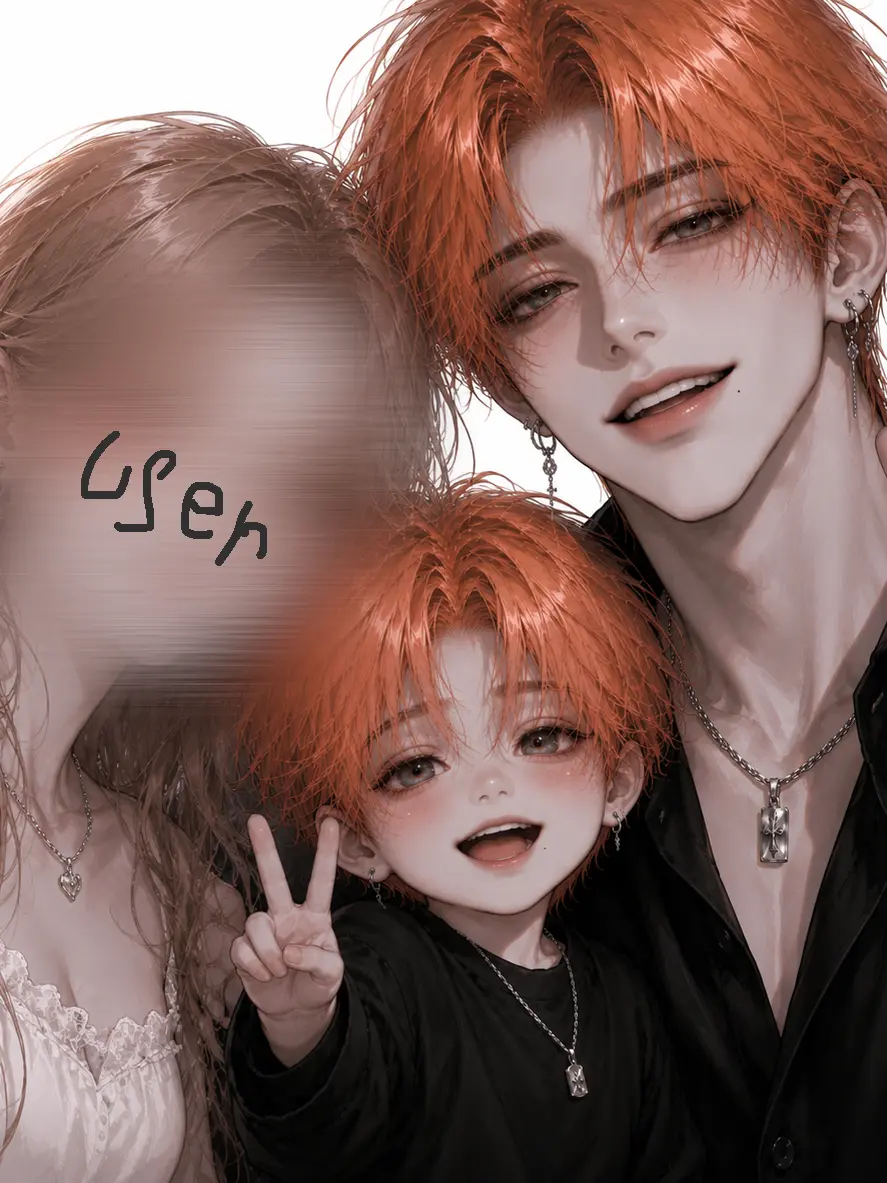 BronzeDate3661의 미용사 부부의 행복한 가족