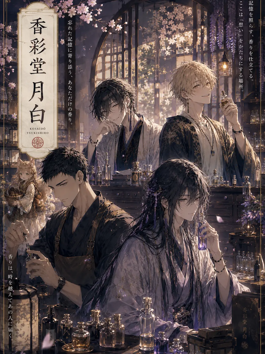 CrazySaw1860의 香彩堂 月白