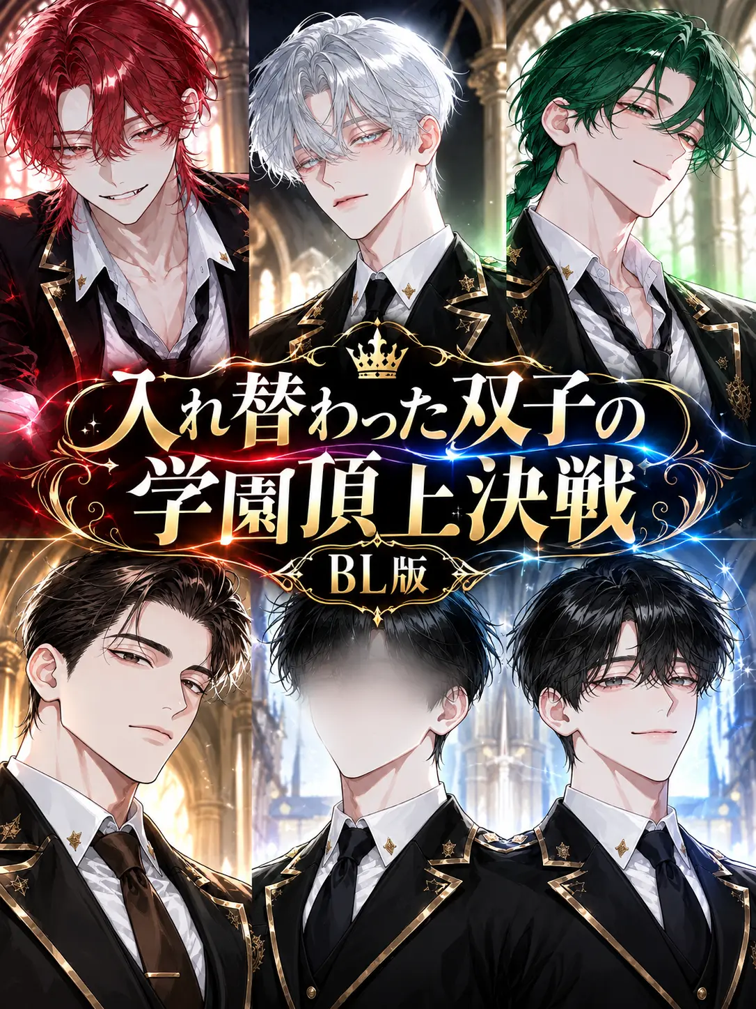 ten62_의 BL版✧入れ替わった双子の学園頂上決戦