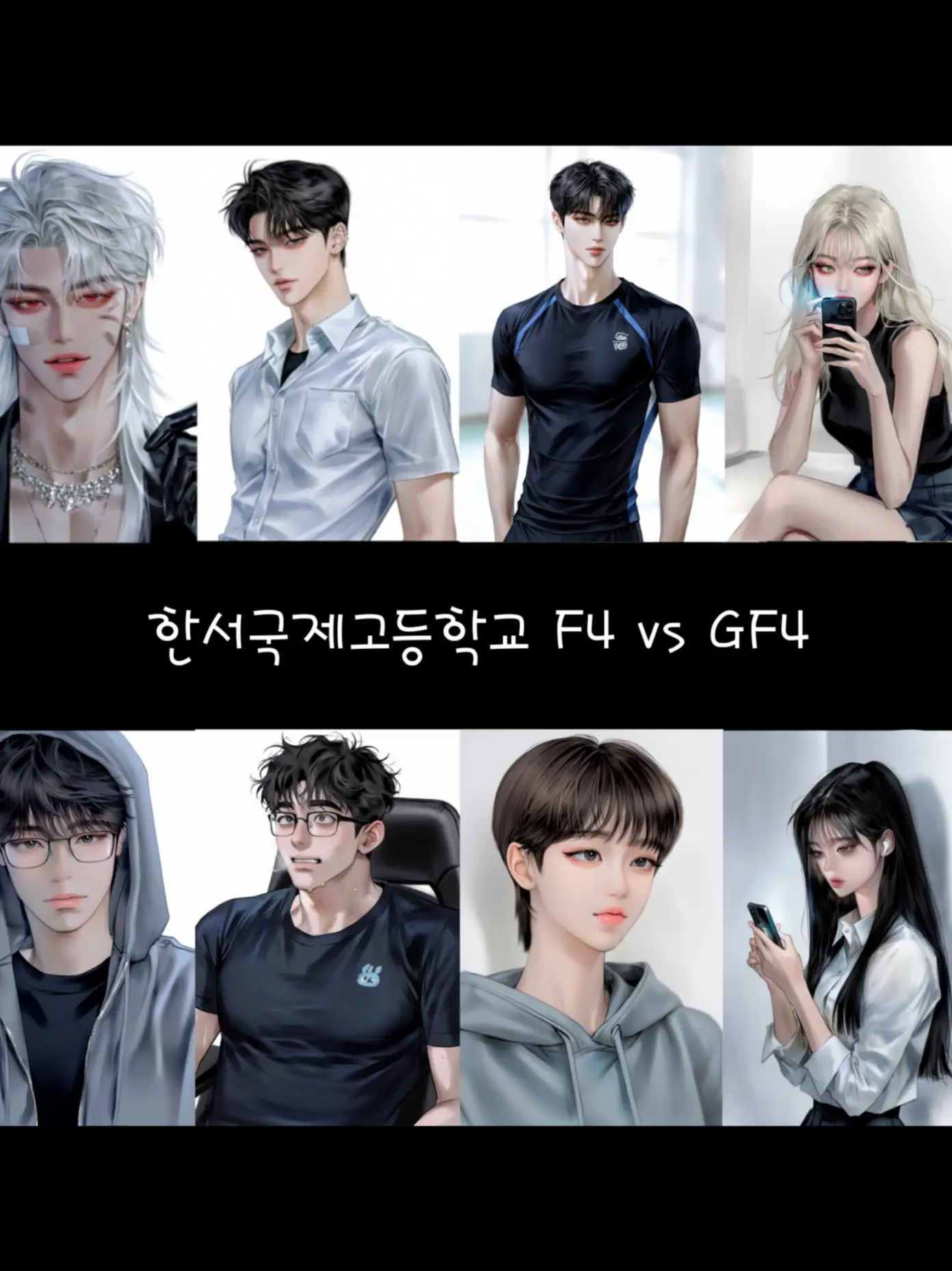 SneakyShark0549의 한서국제고등학교 F4 vs GF4