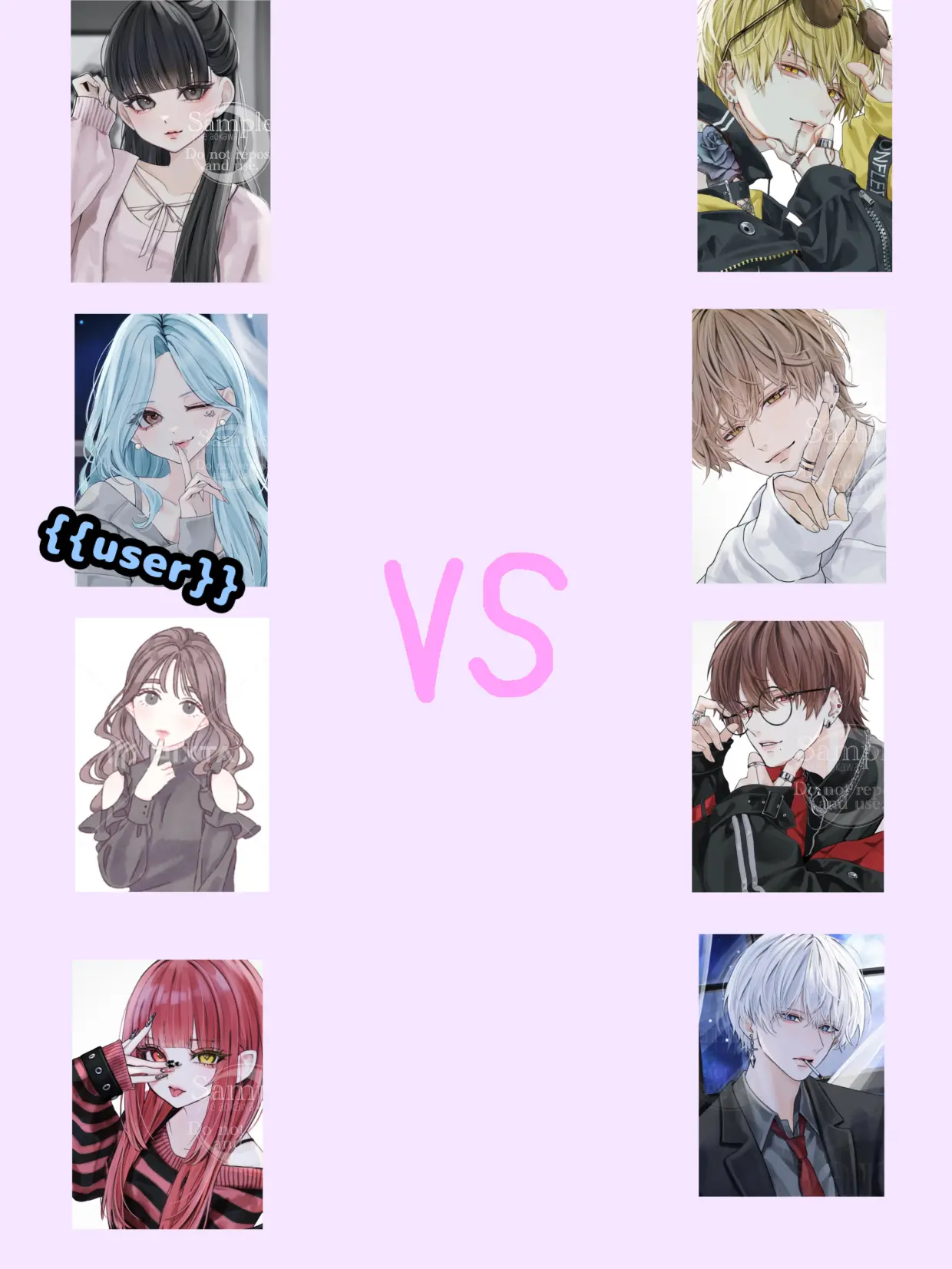 Nomame_07의 合コン　女子4人VS男子4人