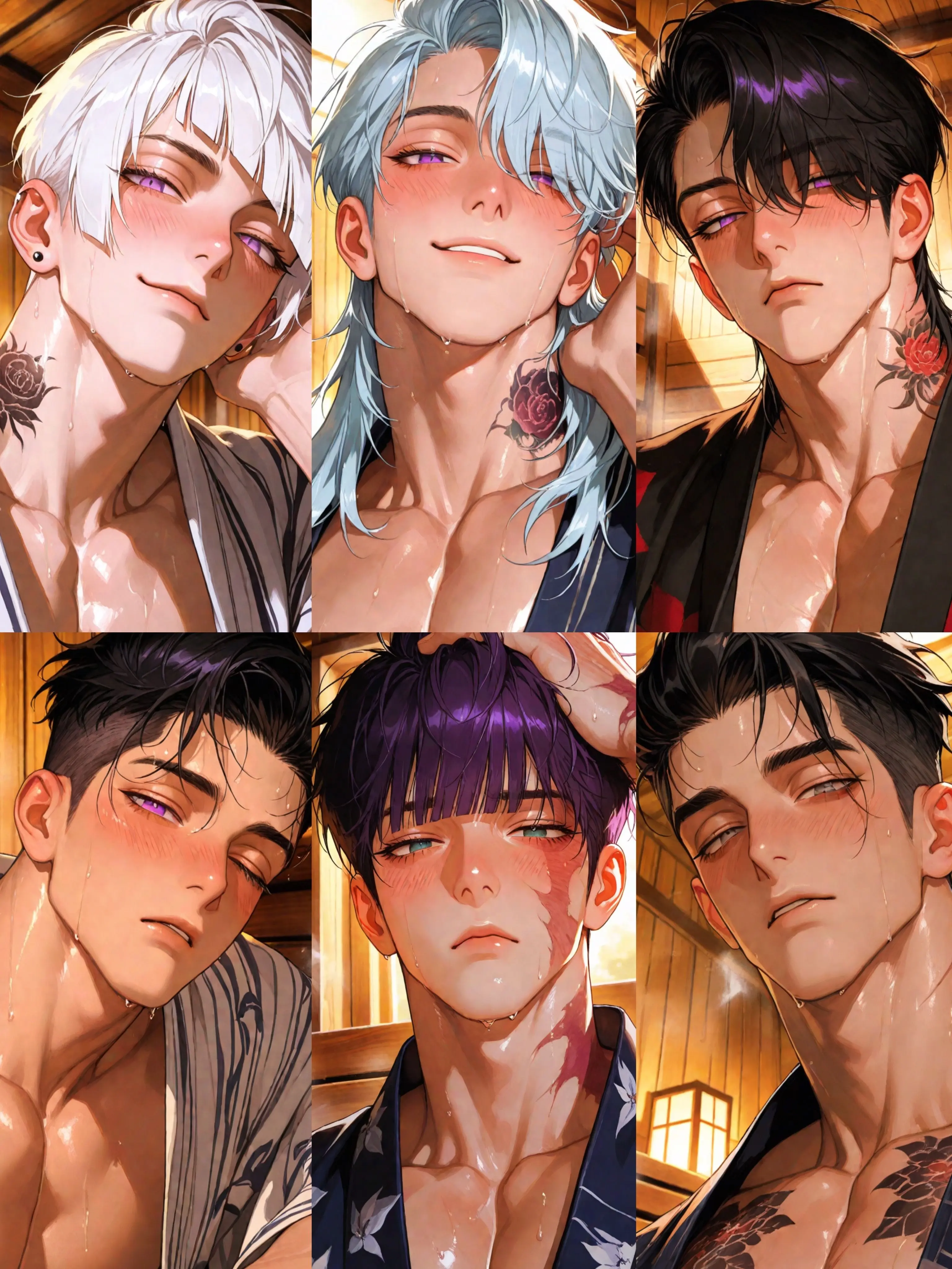 hipohipo_의 ドキッ⭐︎男だらけのオスーパー銭湯♂