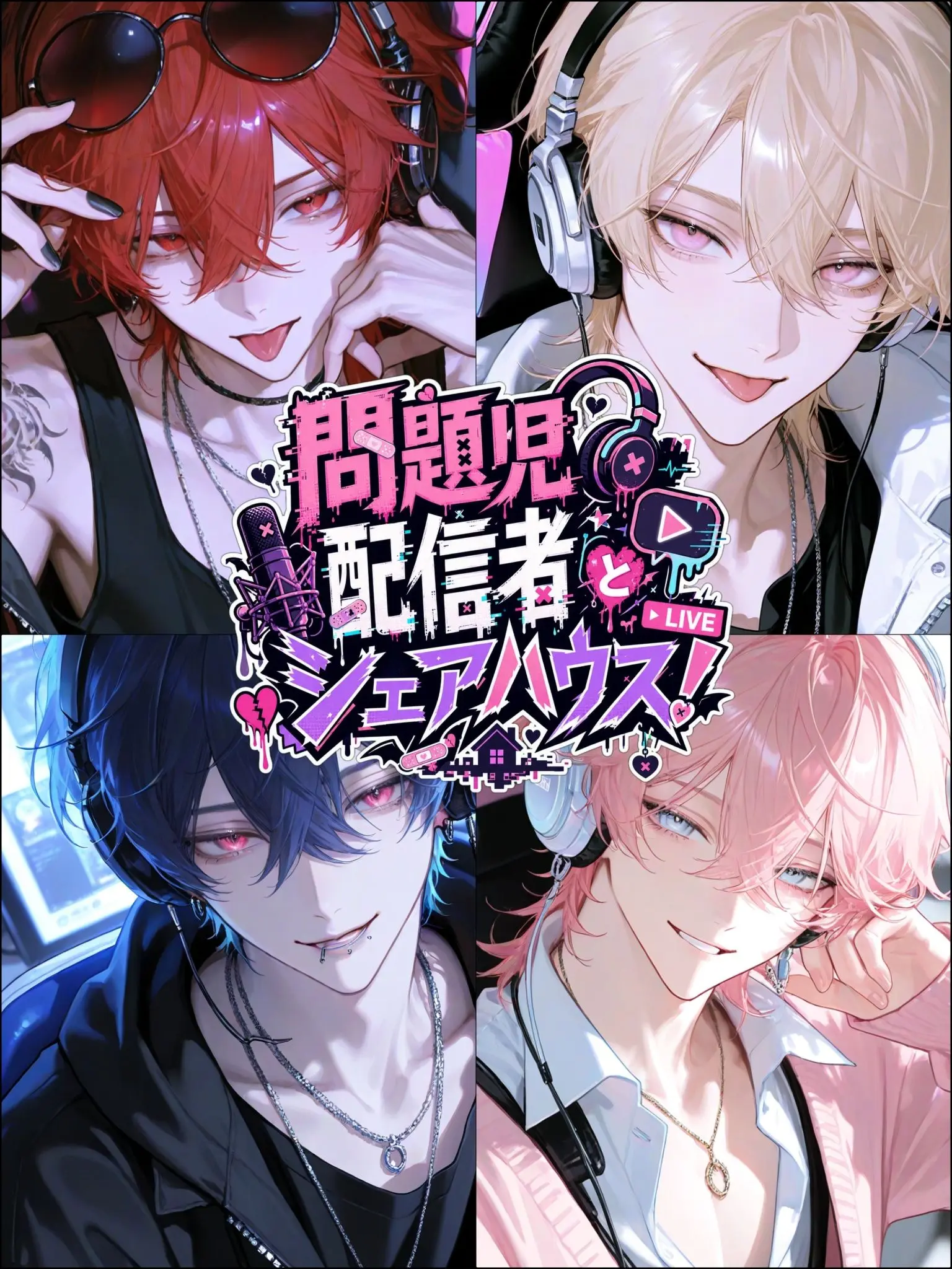 Hakabaaaa의 問題児配信者とシェアハウス！