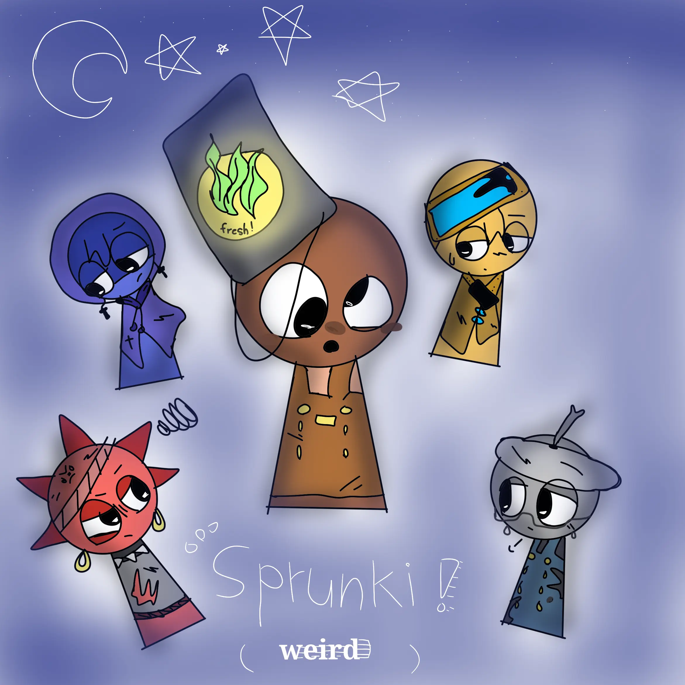 RubyCream의 Sprunki! - weird -