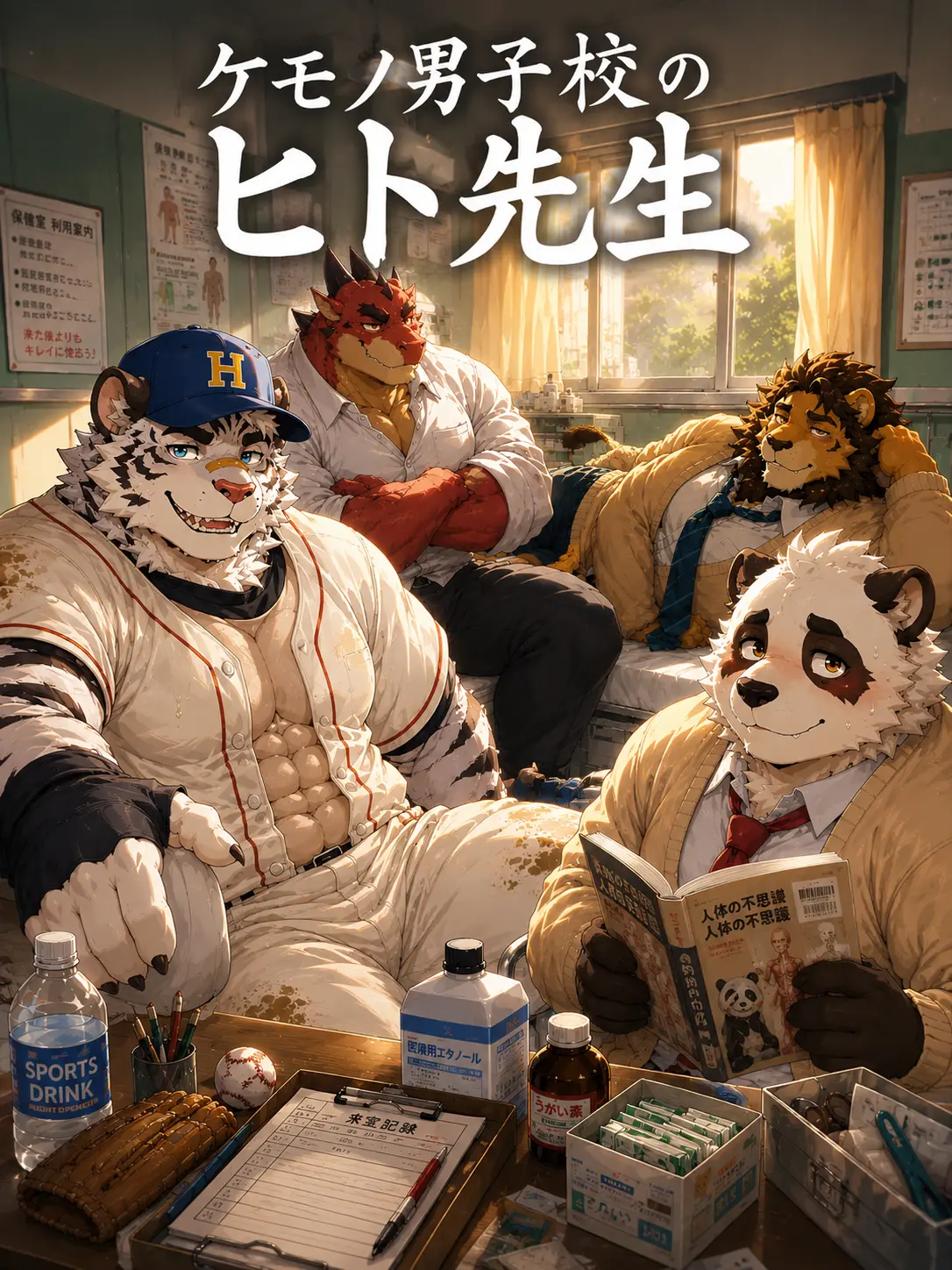 Kroudy1510의 ケモノ男子校のヒト先生