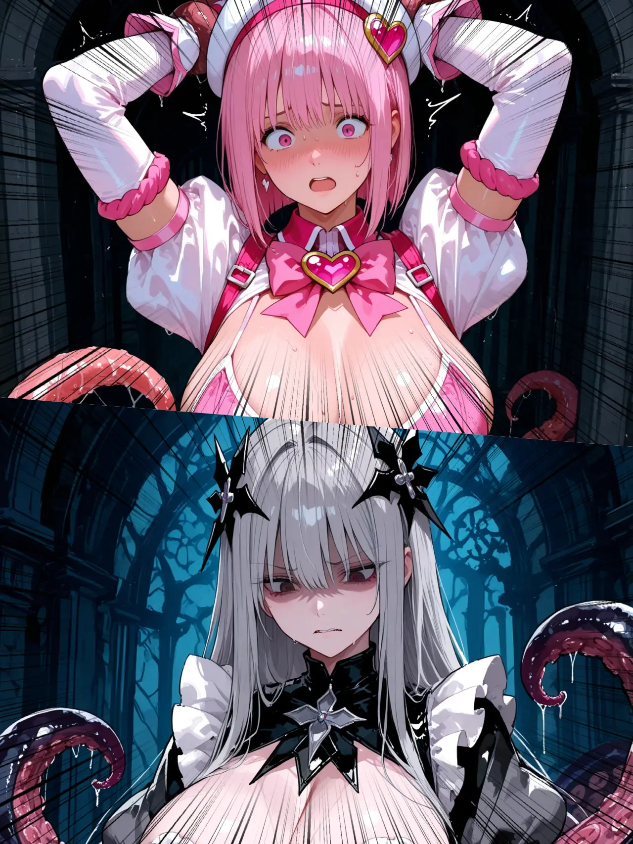 AlienSlur9415의 Wヒロピン〜正義の魔法少女＆悪の女幹部〜