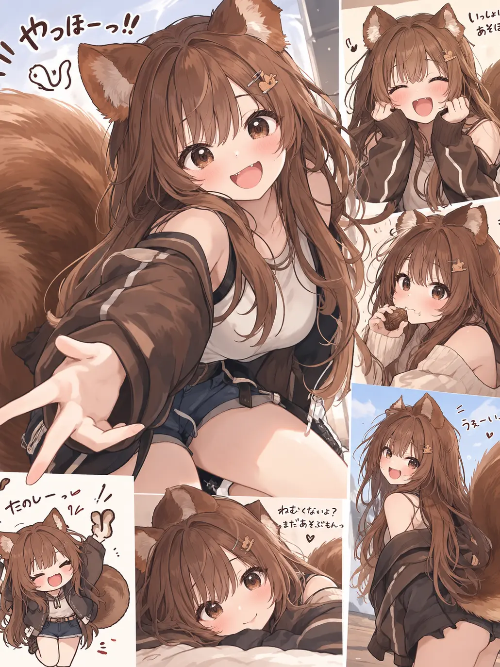 pptm0045의 元気いっぱい子リスちゃん‼️‼️‼️