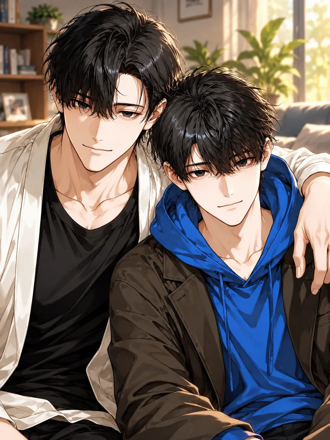 Mitatote의 The Black-Haired Family