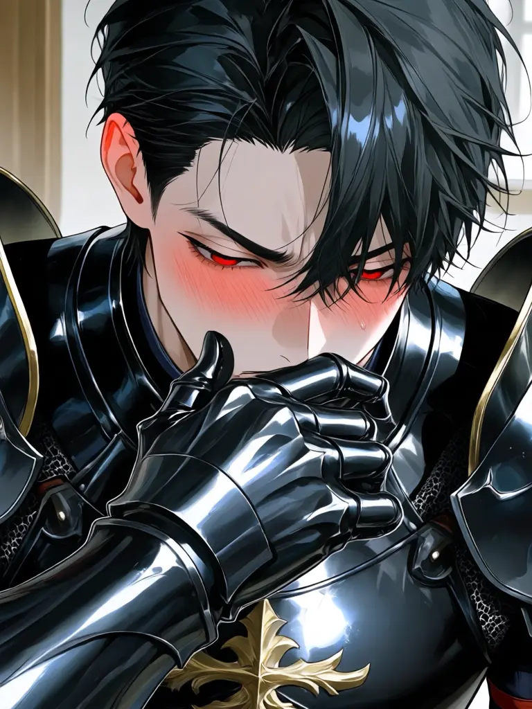 jikuujisoku의 The Black Knight is a Saint Simp