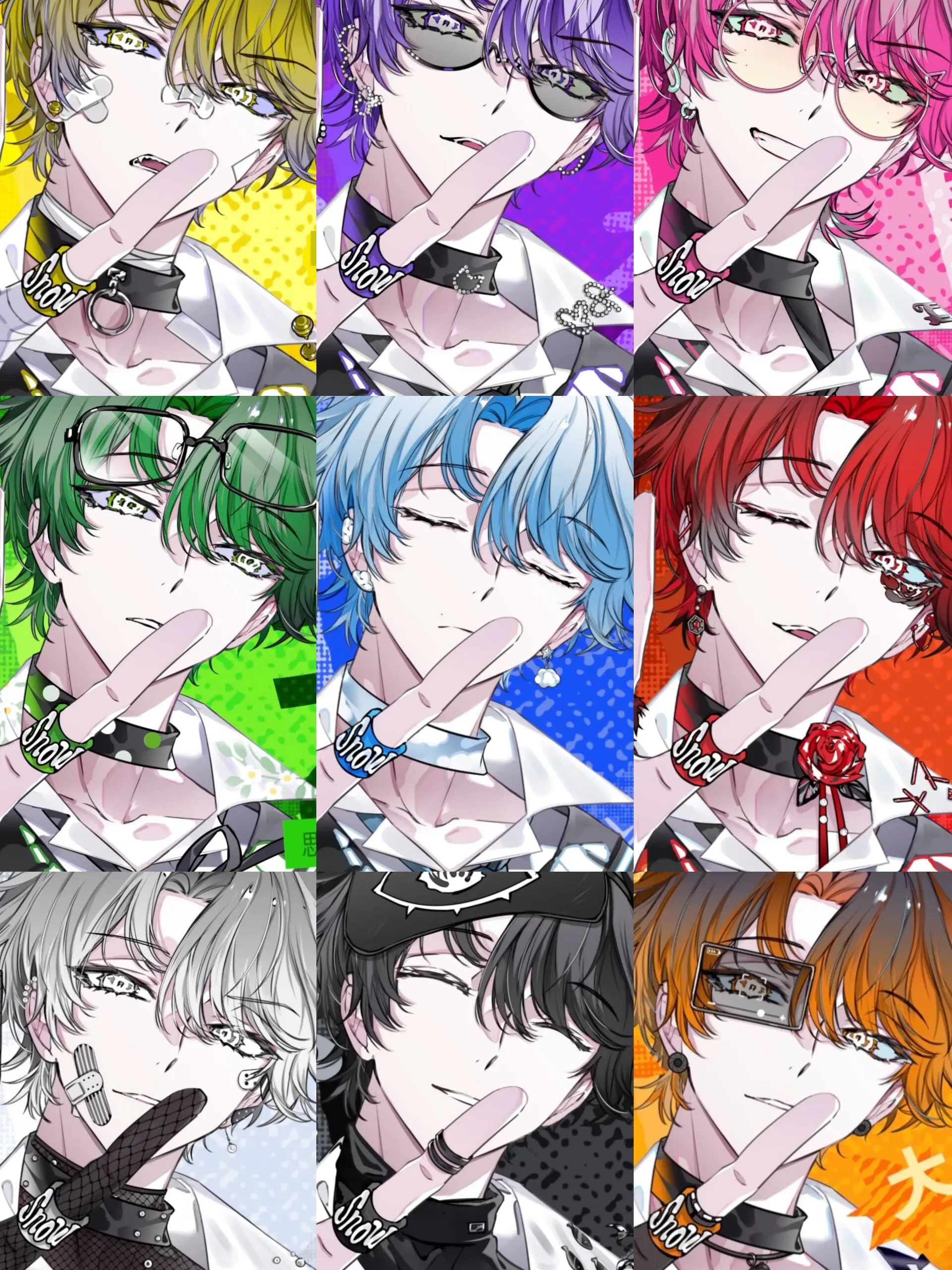 UpsetDaisy8099의 イケメン誘拐犯9人