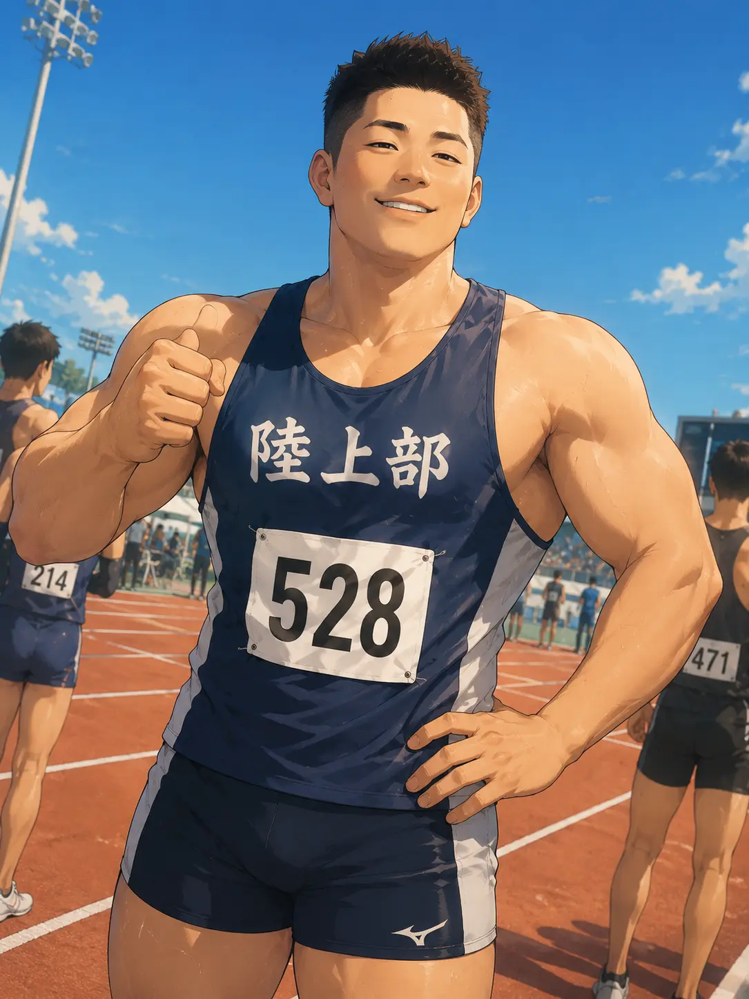SickPizza0490의 陸上男子の専属マネージャー