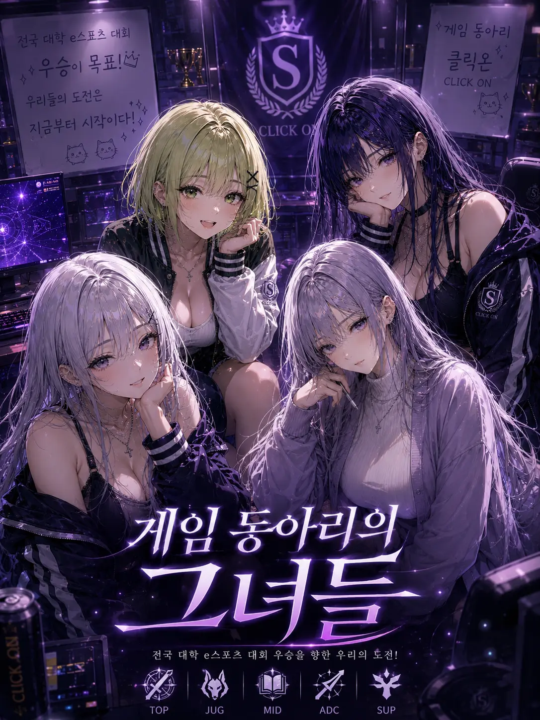 suri.K99의 게임 동아리의 그녀들