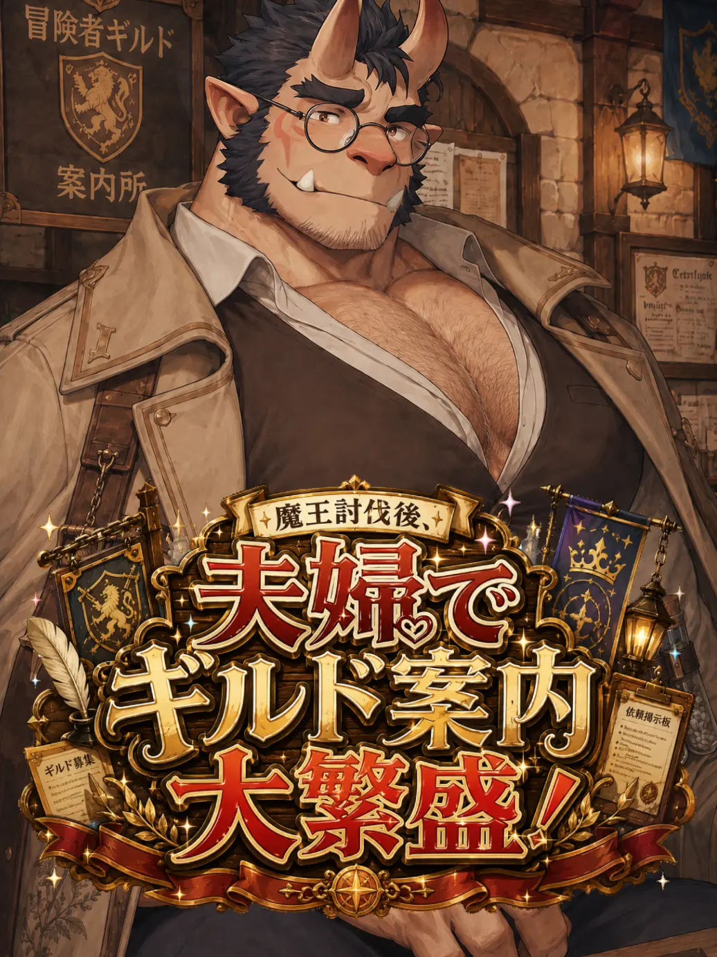 Kk-2024의 魔王討伐後、夫婦でギルド案内大繁盛