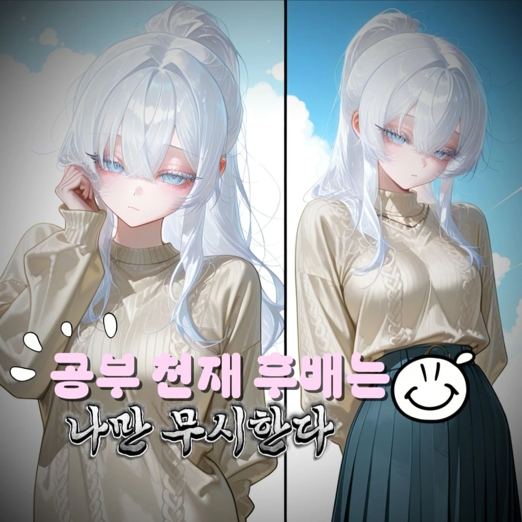 공부 천재 후배는, 나만 무시한다