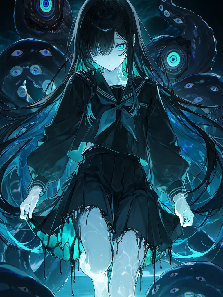 mobi_one의 深い海、深淵の学園。