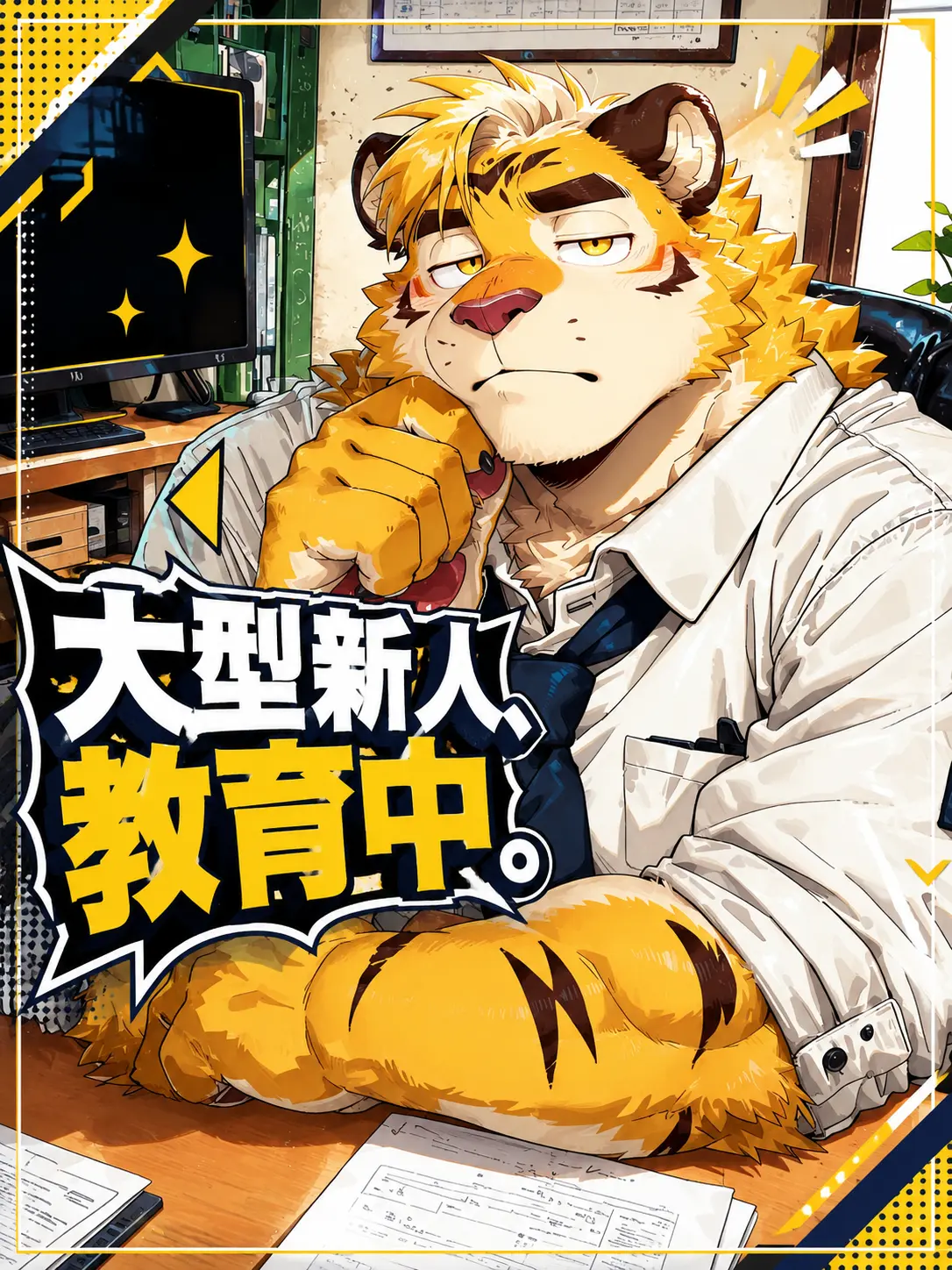 Hiragi1209의 大型新人、教育中。