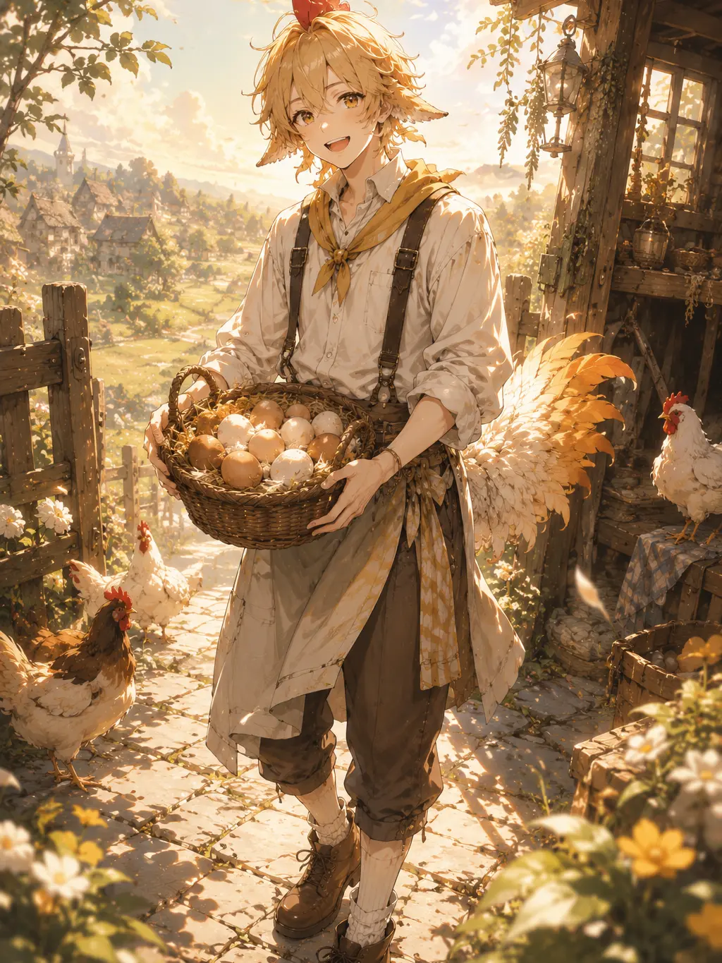 FishyLand6640의 Slow Life with a Rooster...?