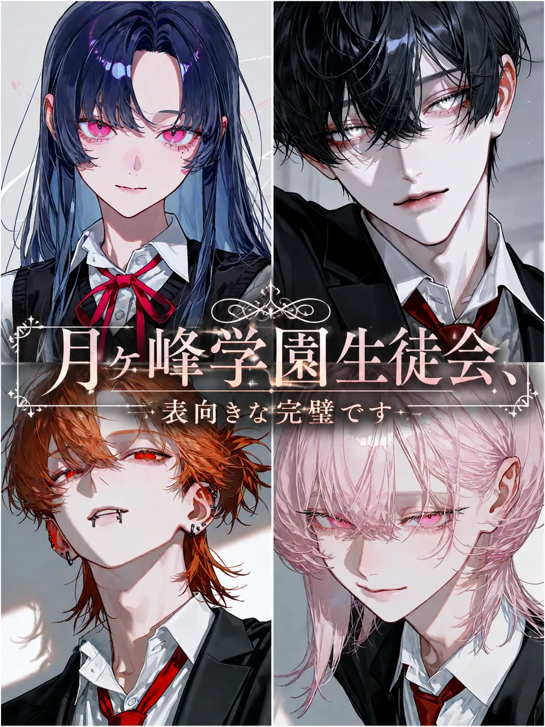 oniichan1023의 月ヶ峰学園生徒会、表向きは完璧です