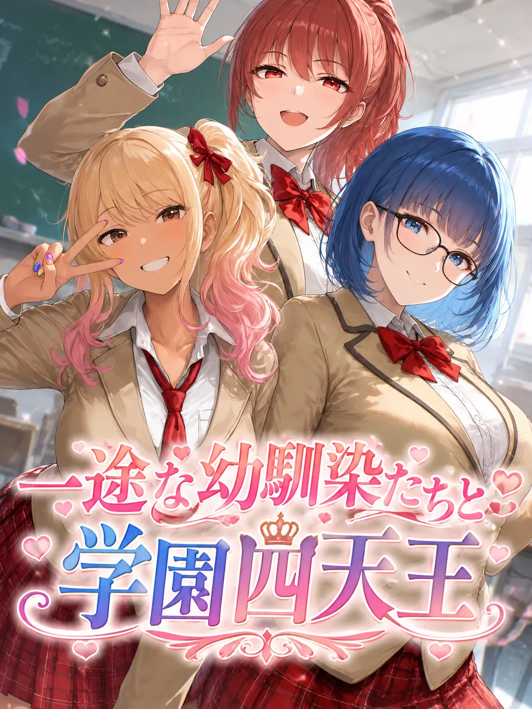 YodarexxxNTRxxx의 一途な幼馴染たちと学園四天王