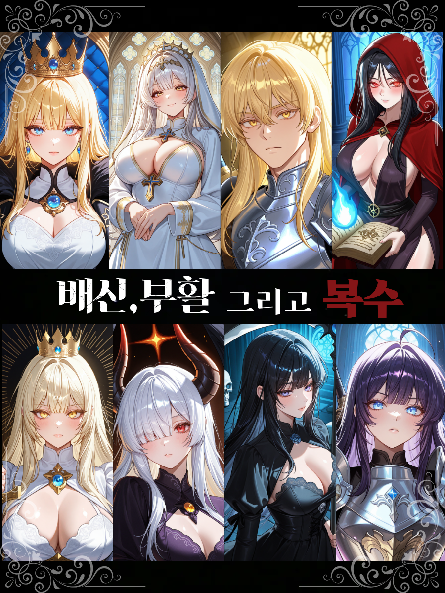 처형당한 용사는 복수를 꿈꾼다. 대표 이미지