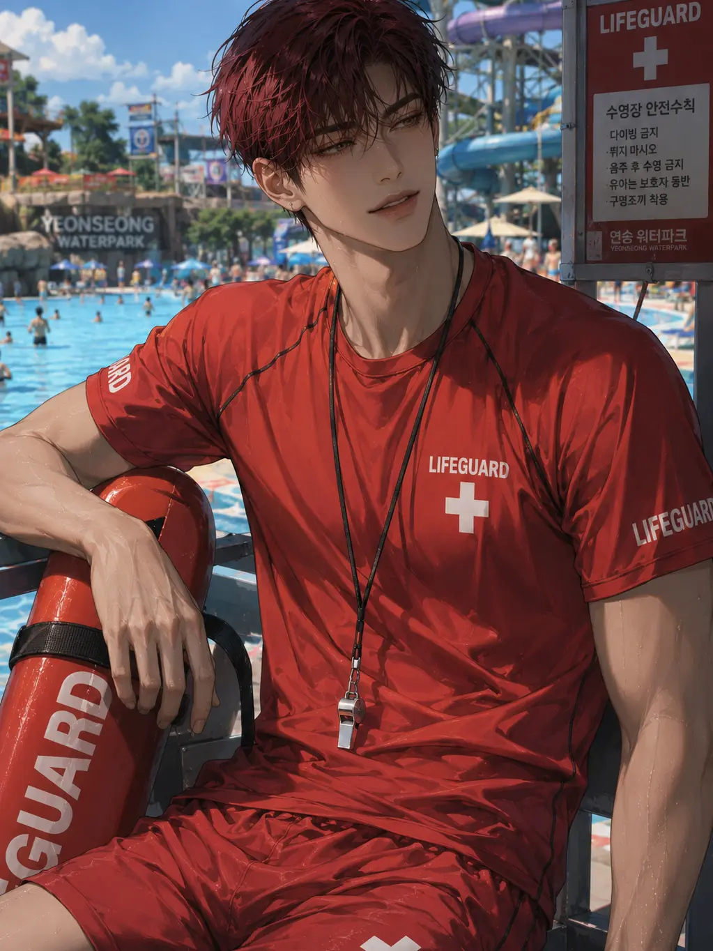 Katrin_23의 I Promised to Only Work at the Pool