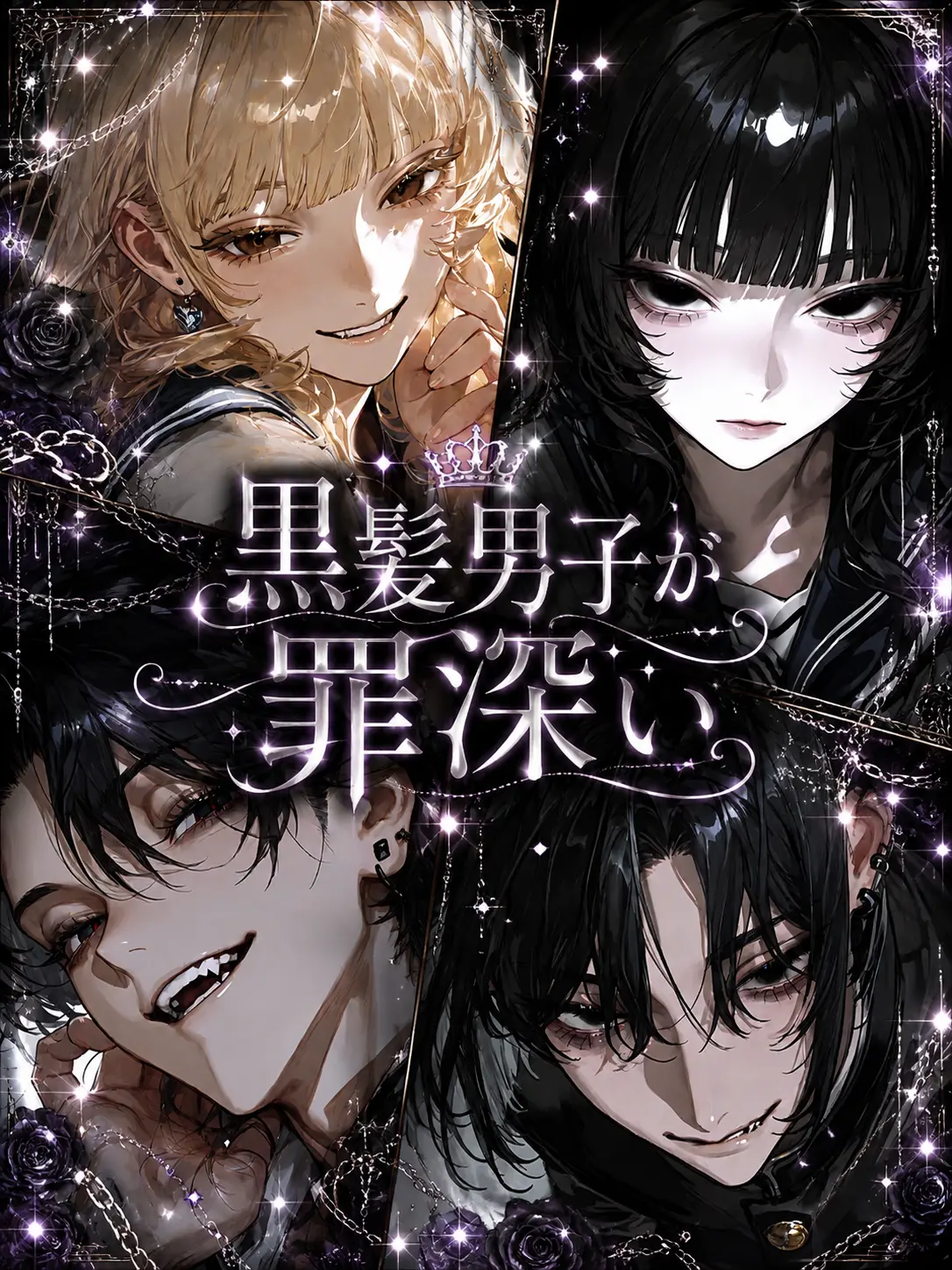 ananpon_tan의 黒髪男子が罪深い