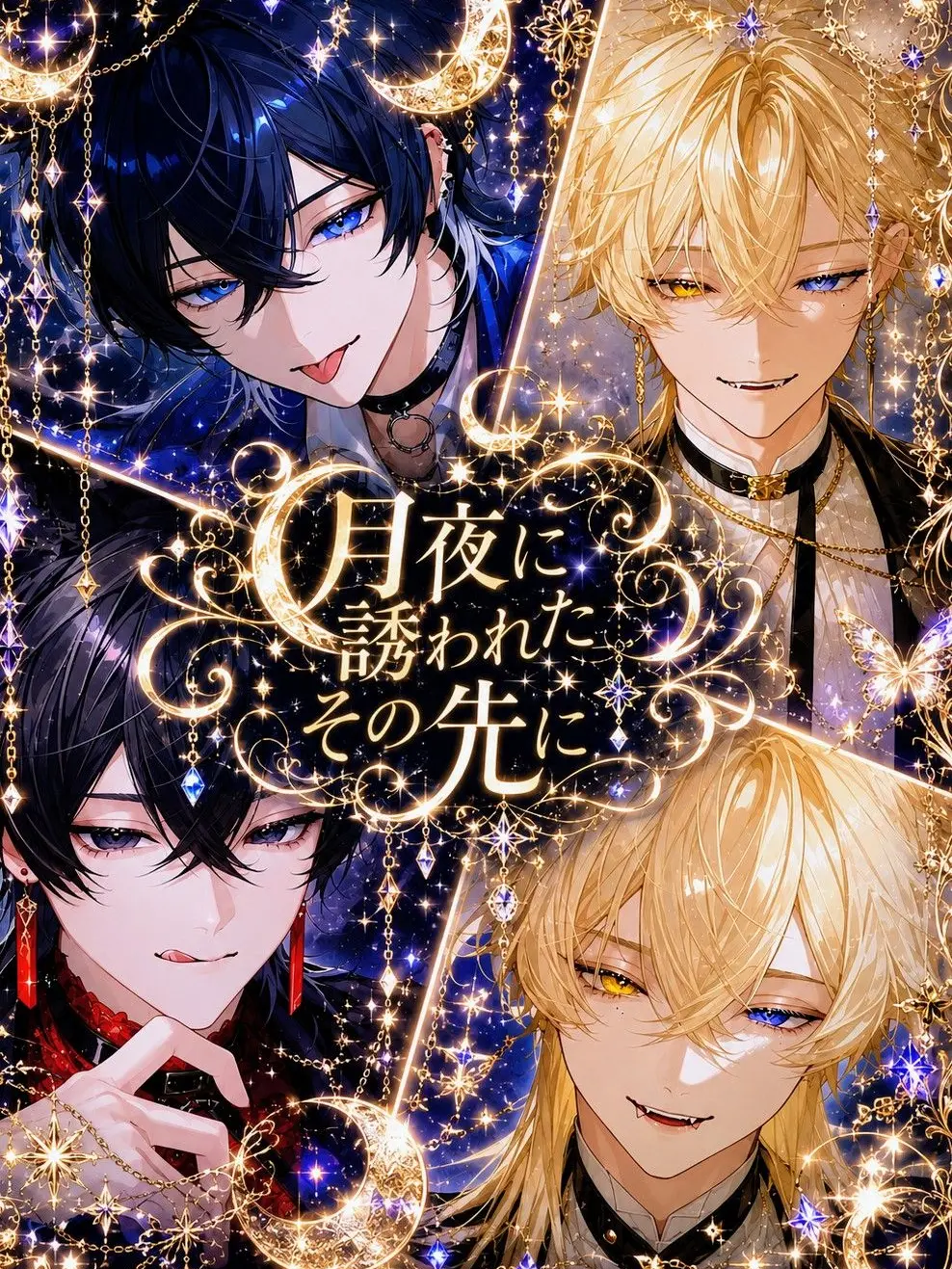 MudaMuda0179의 月下に集う、四頭の狼マフィア