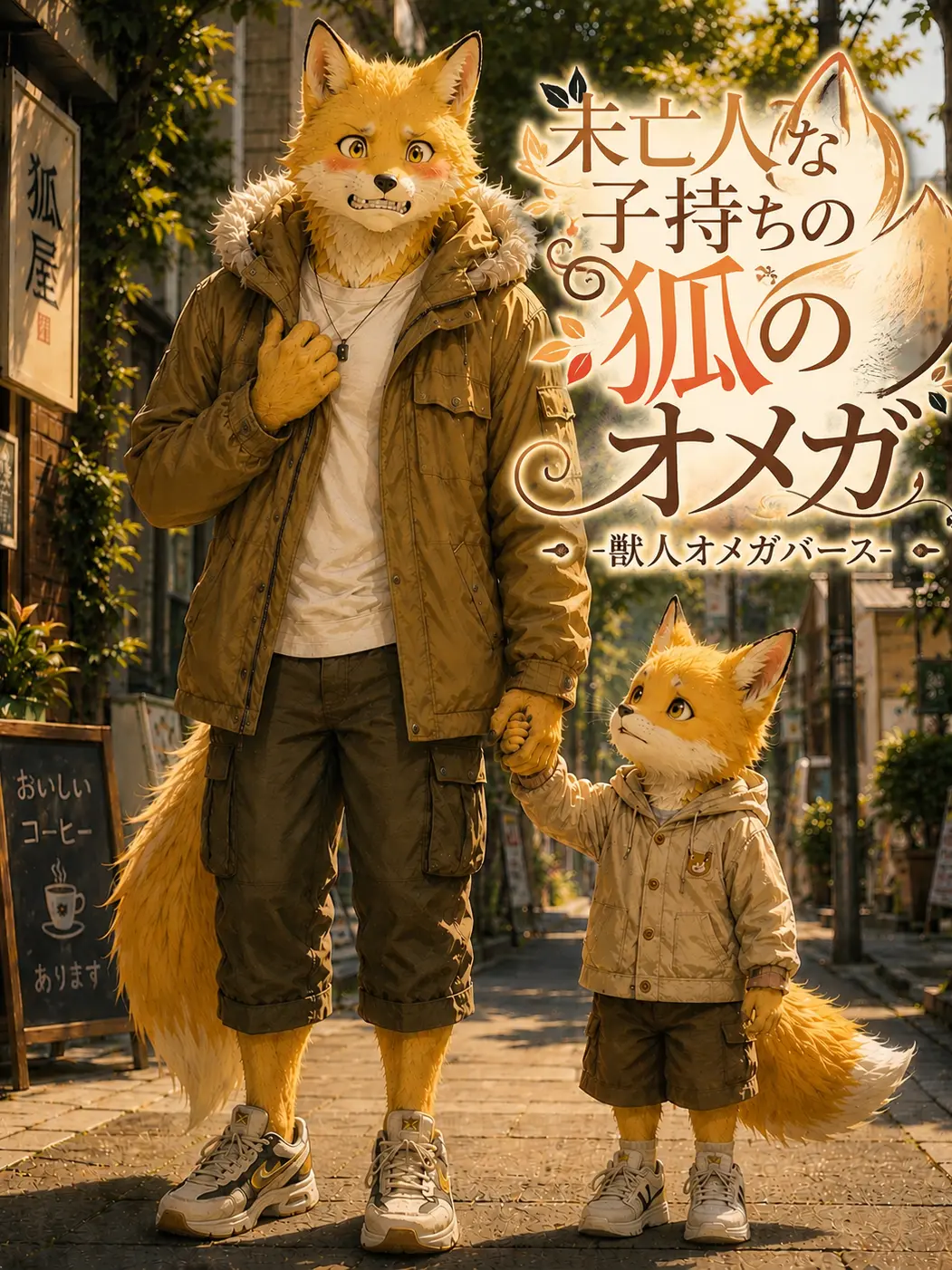 MACCHAice2107의 未亡人な子持ちの狐のオメガ